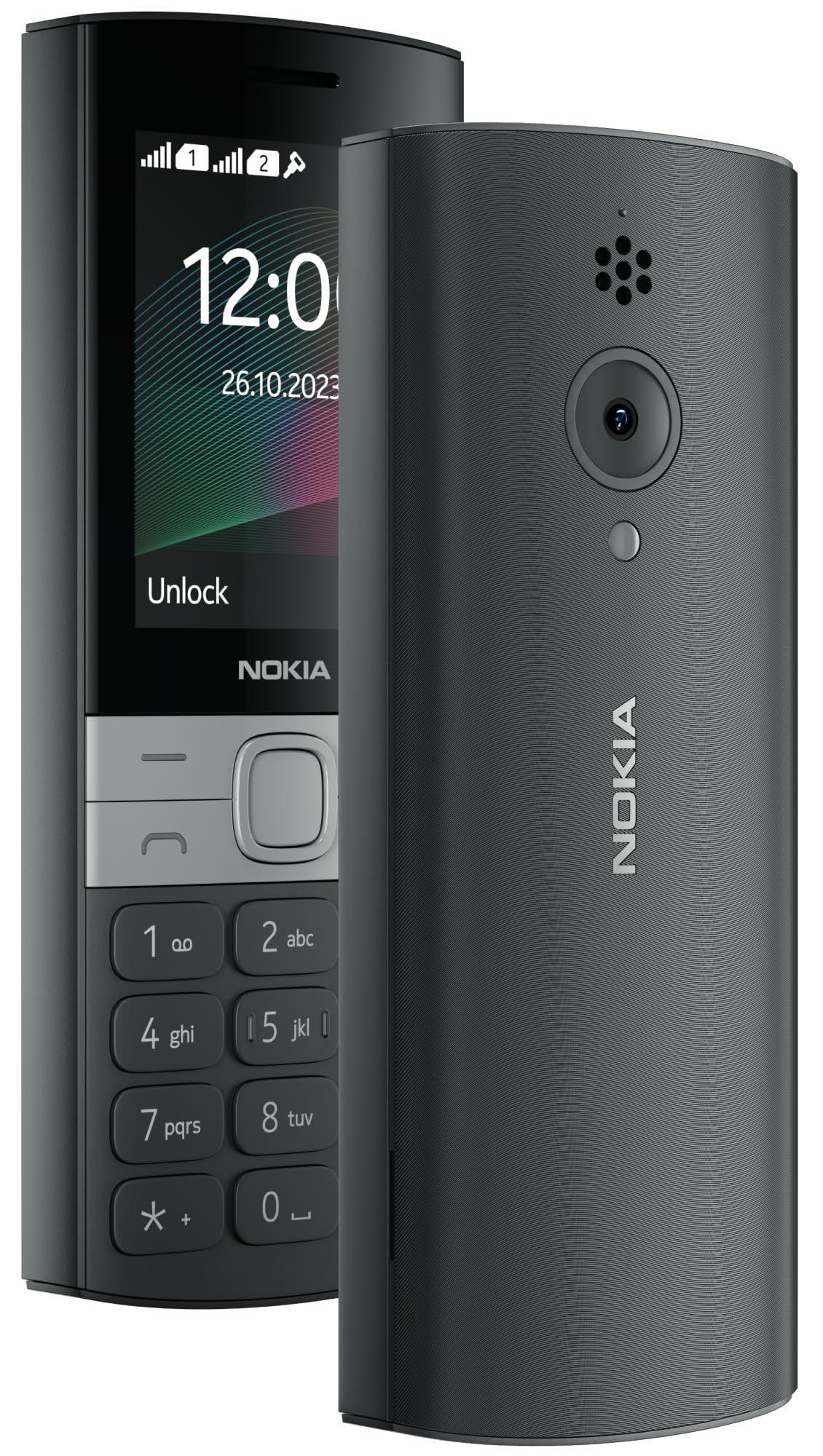 (Refurbished) Nokia 150 Dual SIM Premium Keypad Phone | Rear Camera, Long Lasting Battery Life, Wireless FM Radio & MP3 Player and All-New Modern Premium Design | Black - Image 4