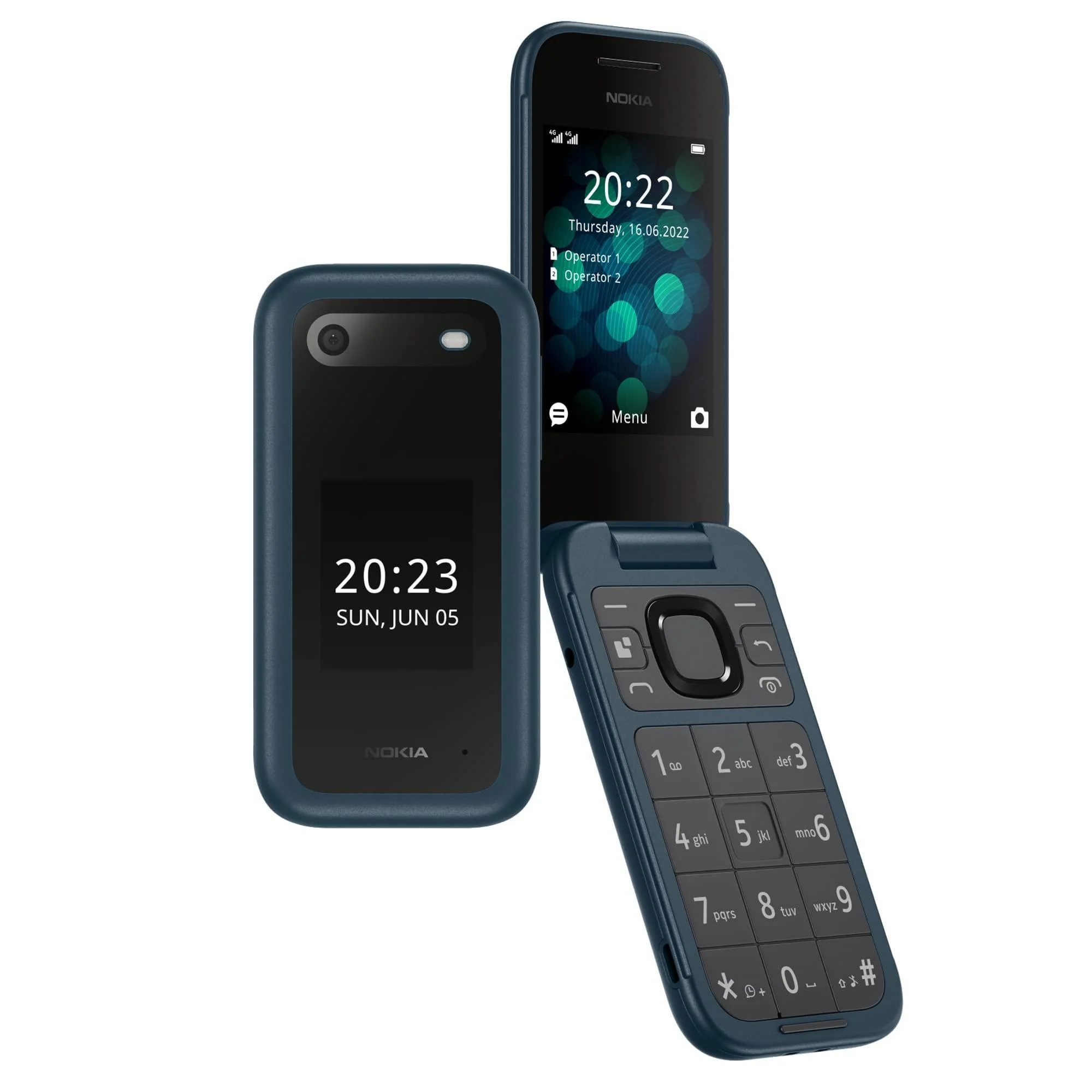 (Refurbished) Nokia 2660 Flip 4G Volte keypad Phone with Dual SIM - Image 5