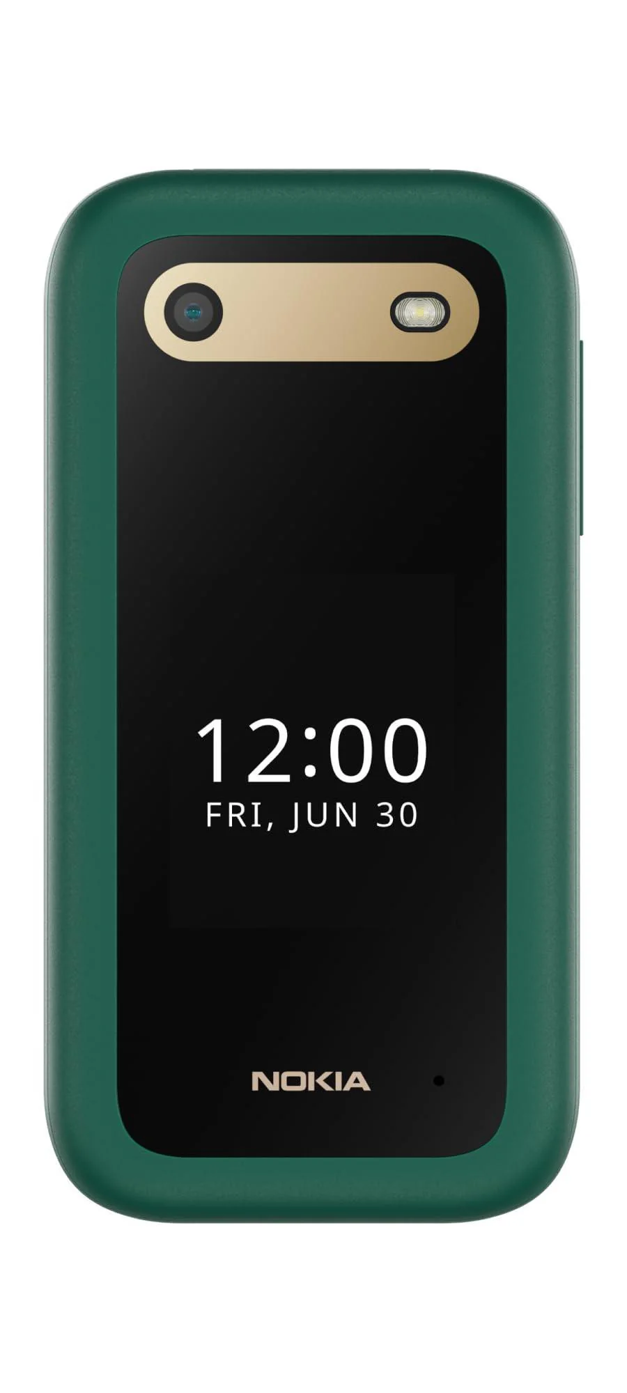 (Refurbished) Nokia 2660 Flip 4G Volte keypad Phone with Dual SIM, Dual Screen, inbuilt MP3 Player & Wireless FM Radio | Lush Green - Image 5