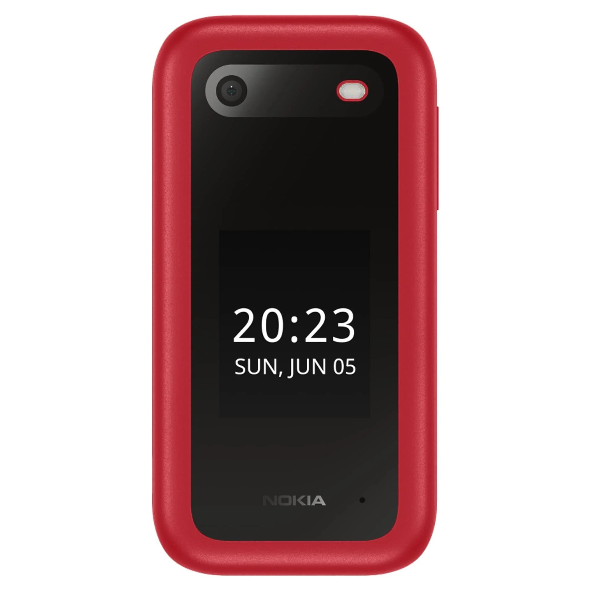 (Refurbished) Nokia 2660 Flip 4G Volte keypad Phone with Dual SIM, Dual Screen - Image 4