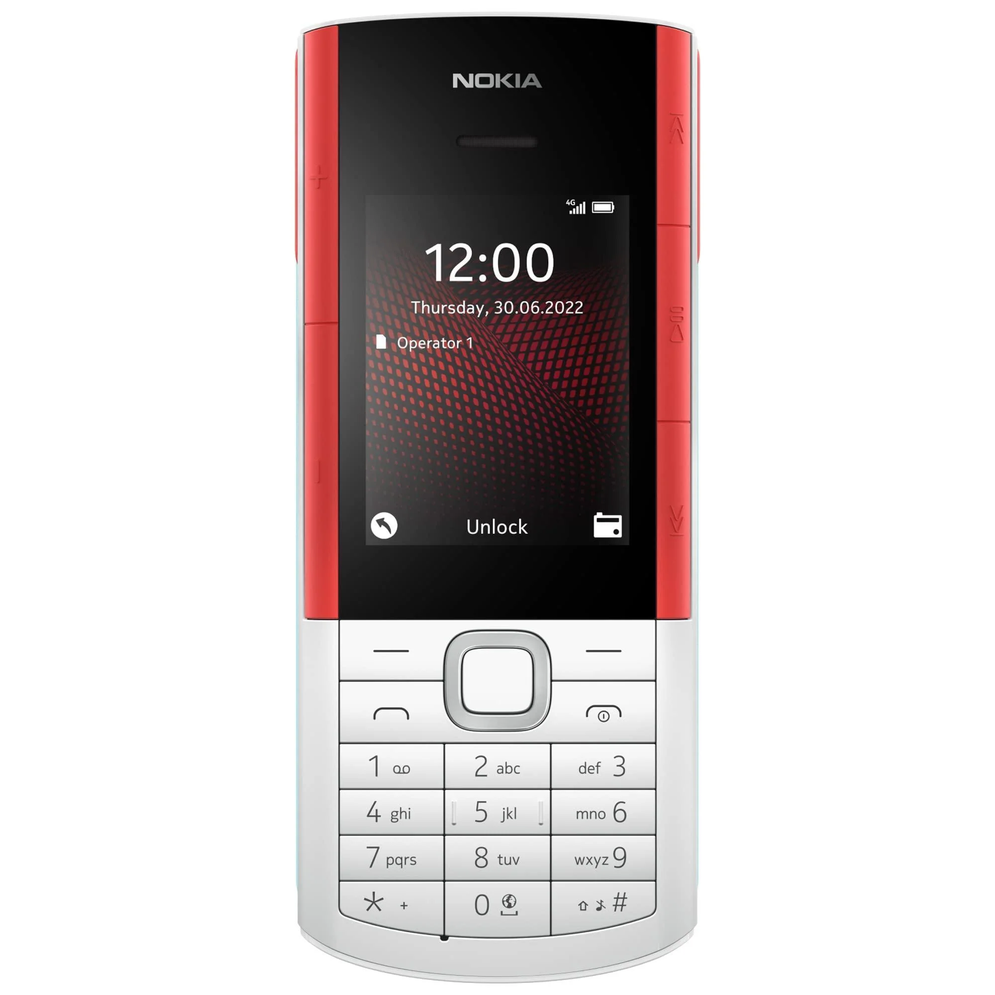 (Refurbished) Nokia 5710 XpressAudio keypad Phone, with inbuilt Wireless Earbuds, MP3 Player, Wireless FM Radio, Dedicated Music Buttons, and Bigger Battery | White