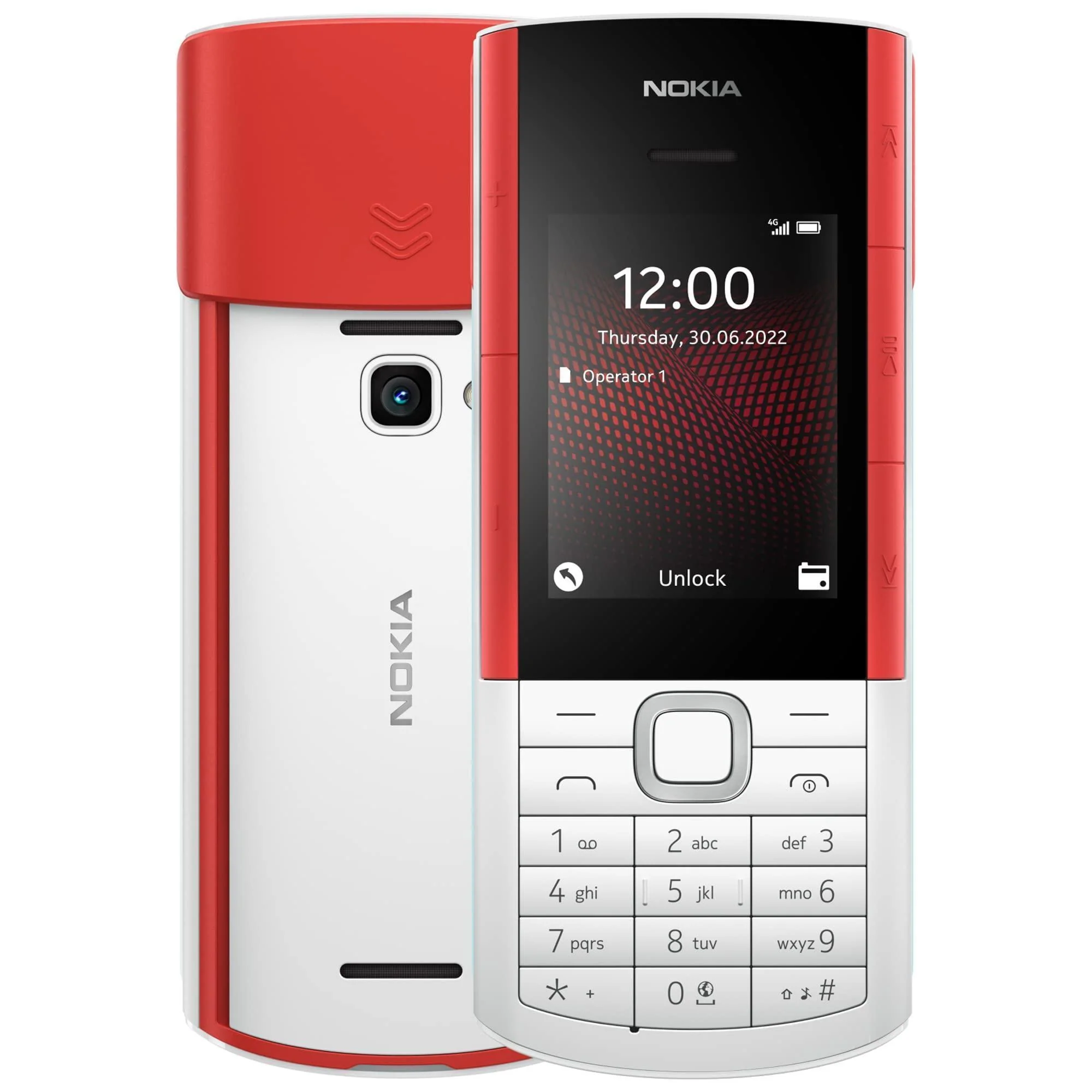 (Refurbished) Nokia 5710 XpressAudio keypad Phone, with inbuilt Wireless Earbuds, MP3 Player, Wireless FM Radio, Dedicated Music Buttons, and Bigger Battery | White - Image 2