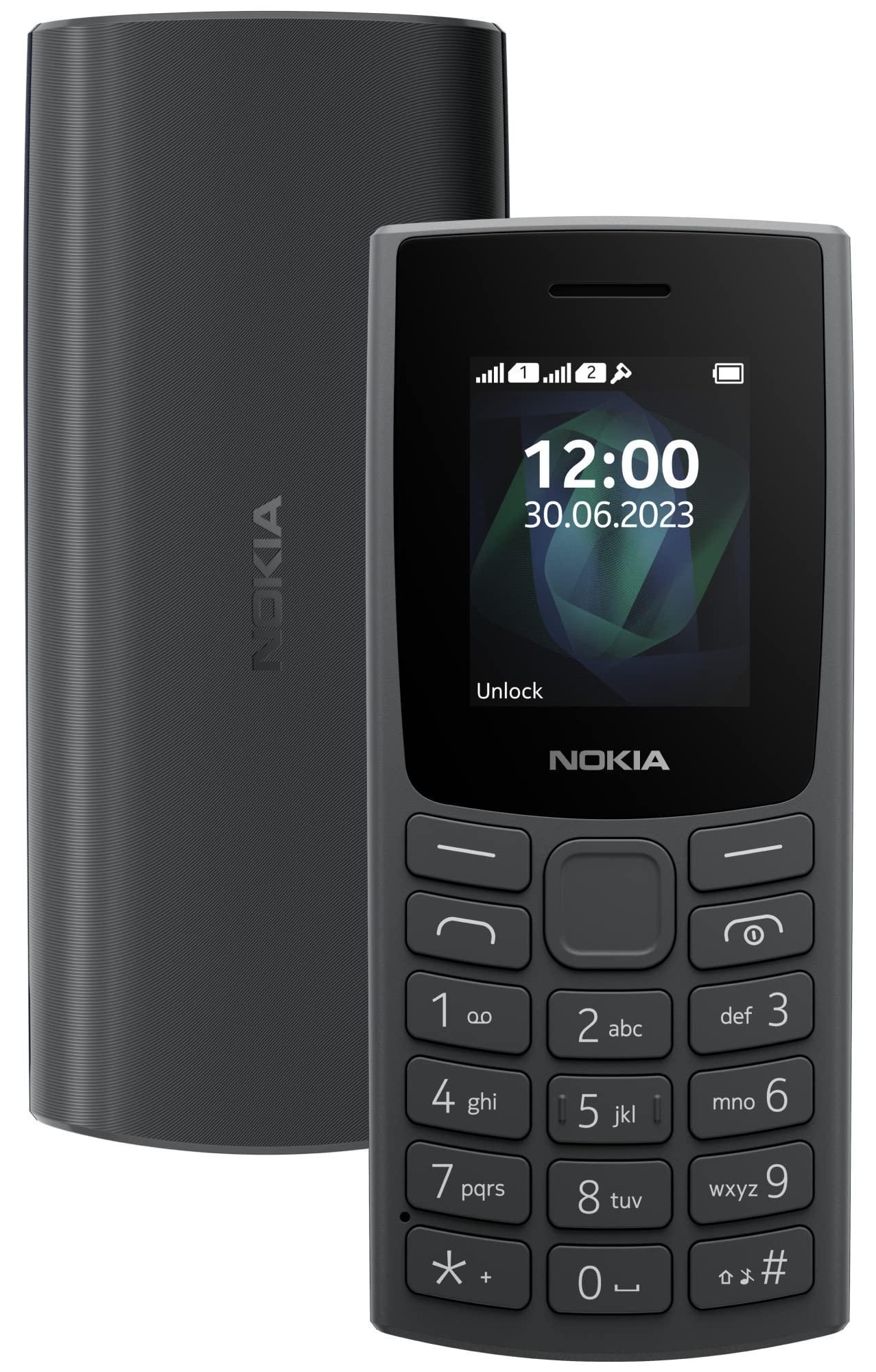 (Refurbished) Nokia All-New 105 Keypad Phone with Built-in UPI Payments, Long-Lasting Battery, Wireless FM Radio | Charcoal - Image 2