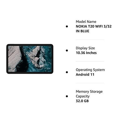 (Refurbished) Nokia T20 Tab, 8200mAh Battery, 10.36 inches 2K Screen with Low Blue Light, Wi-Fi, 3GB RAM, 32GB storage, expandable up to 512GB - Image 2