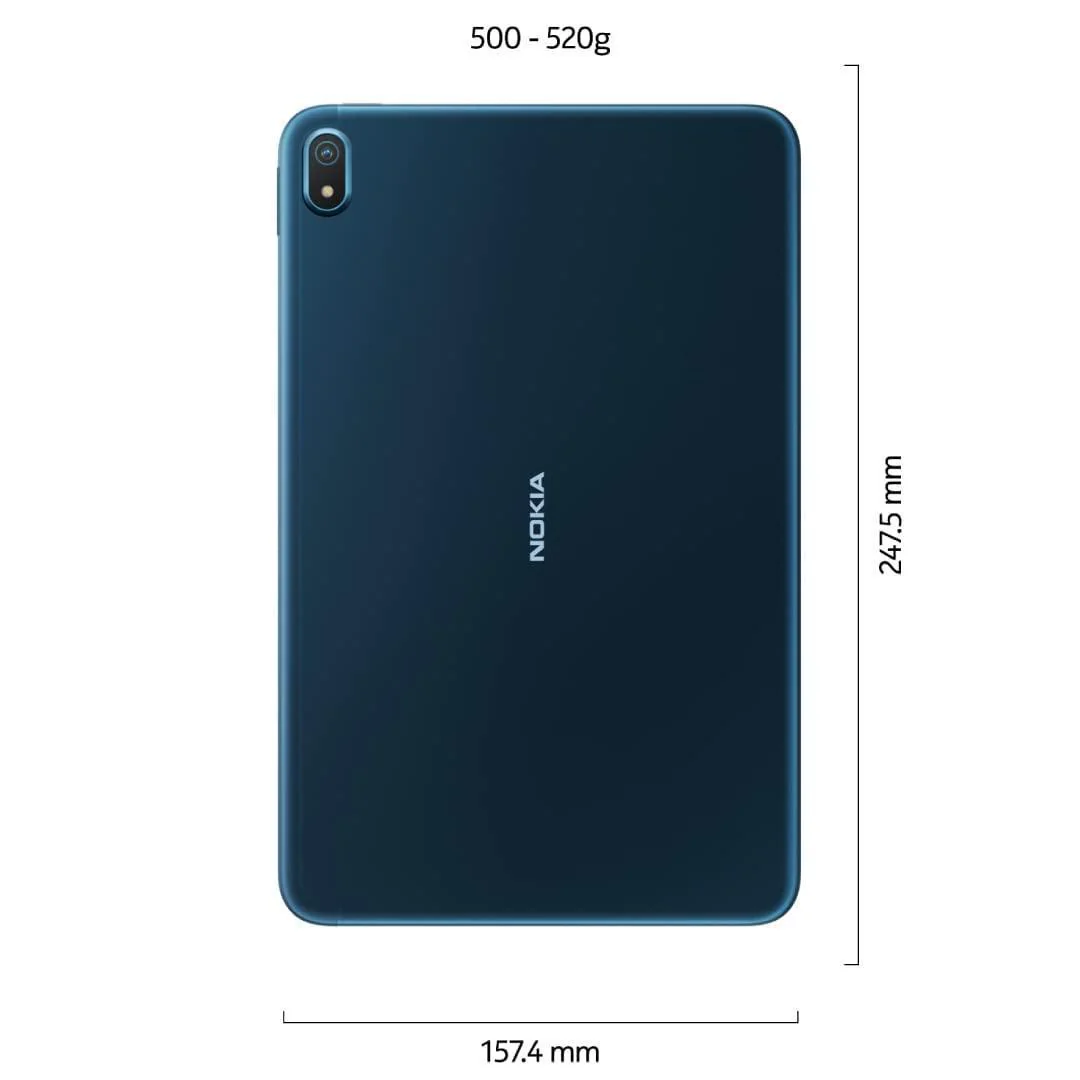 (Refurbished) Nokia T20 Tablet, 8200mAh Battery, 10.36/26.31 cm, 2K Screen with Low Blue Light, Wi-Fi, 4GB RAM, 64GB storage, expandable up to 512GB - Image 3