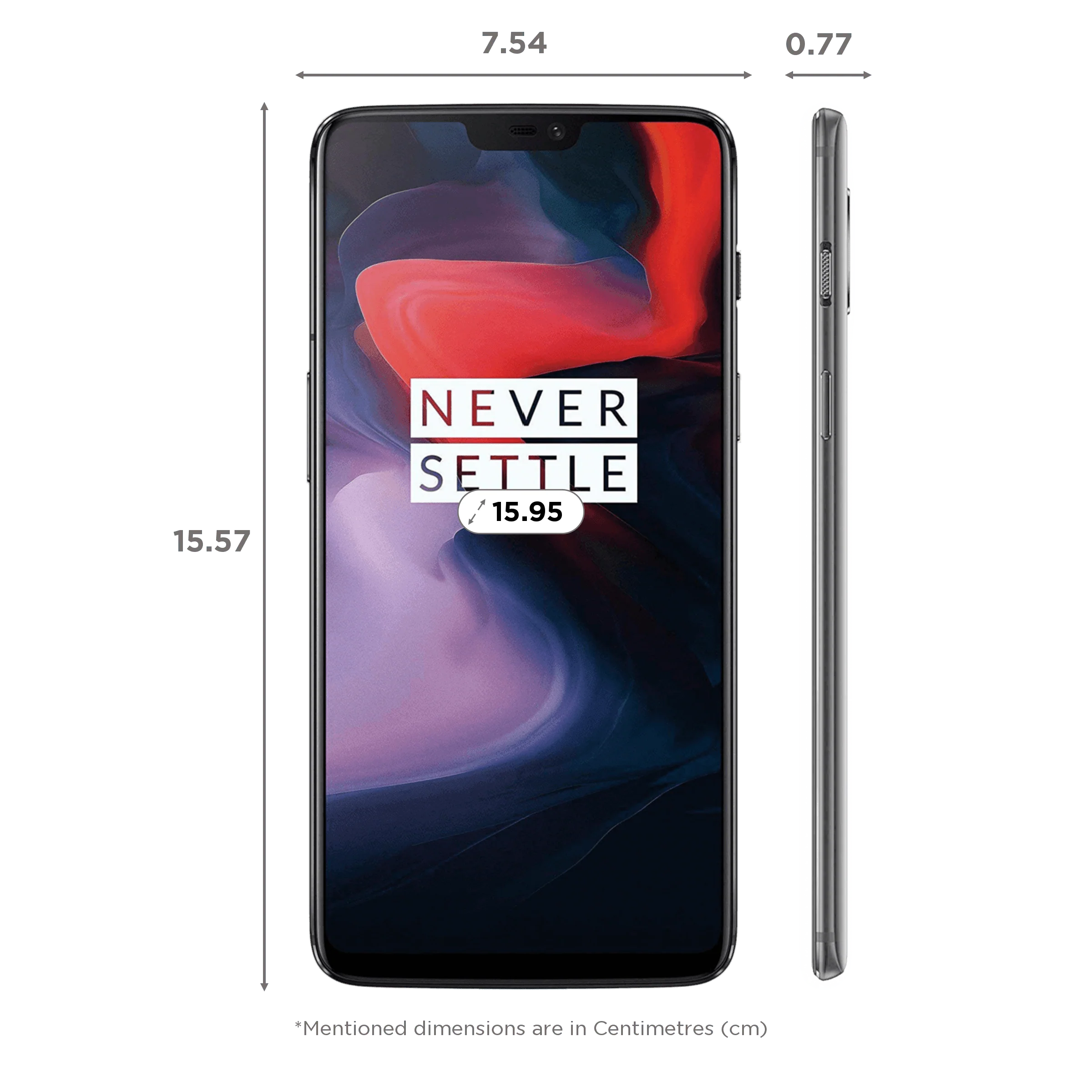 Refurbished OnePlus 6 (8GB RAM, 256GB, Mirror Black) - Image 5