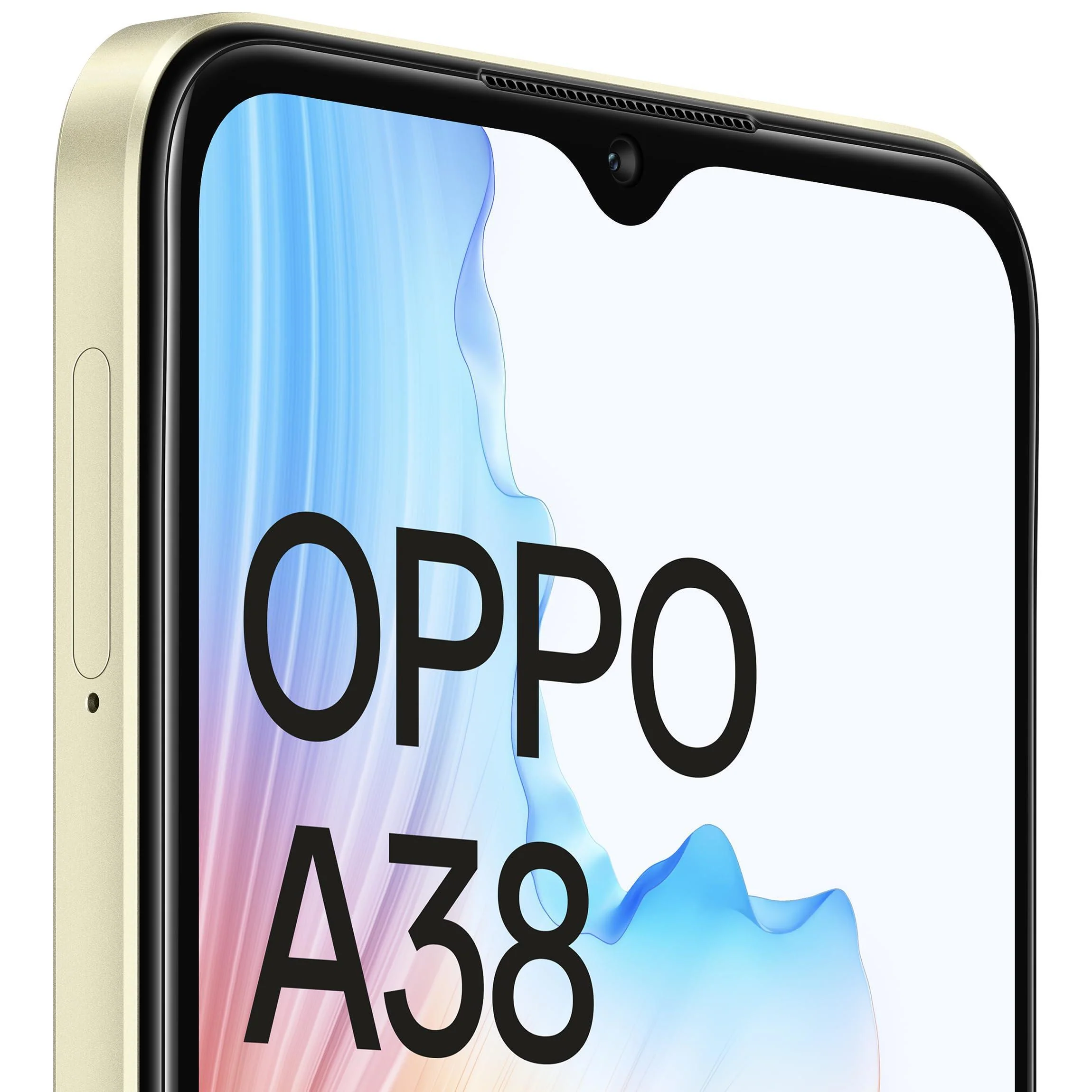(Refurbished) OPPO A38 (Glowing Gold, 4GB RAM, 128GB Storage) | 5000 mAh Battery and 33W SUPERVOOC | 6.56" HD 90Hz Waterdrop Display | 50MP Rear AI Camera with No Cost EMI/Additional Exchange Offers - Image 3