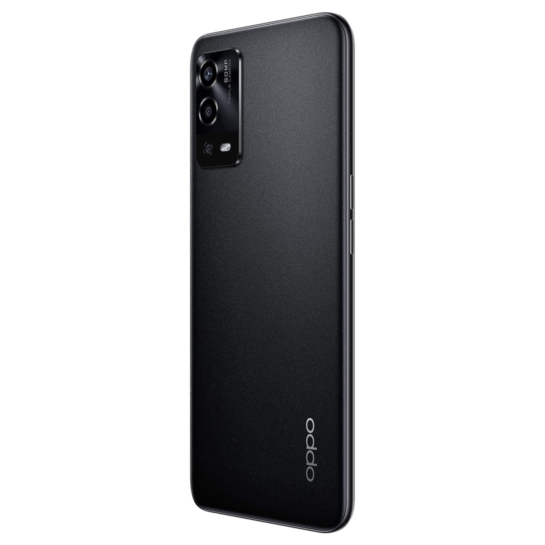 (Refurbished) Oppo A55 (Starry Black, 4GB RAM, 128GB Storage) | 5000mAh Battery | 50MP AI Camera | 18W Fast Charging |ffers - Image 3