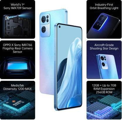 (Refurbished) OPPO Reno7 Pro 5G (Startrails Blue, 12GB RAM, 256GB Storage) - Image 7