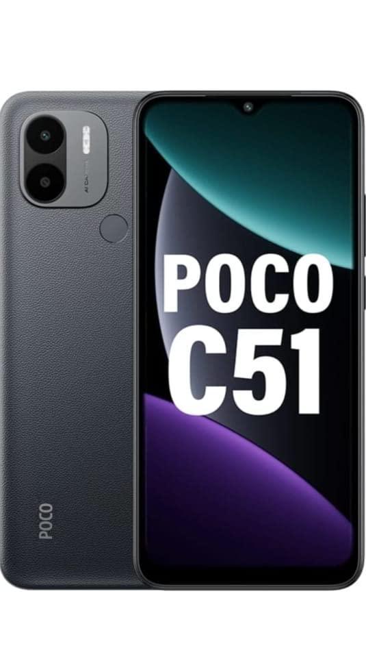 (Refurbished) Poco C51 (Power Black, 64 GB) (4 GB RAM)