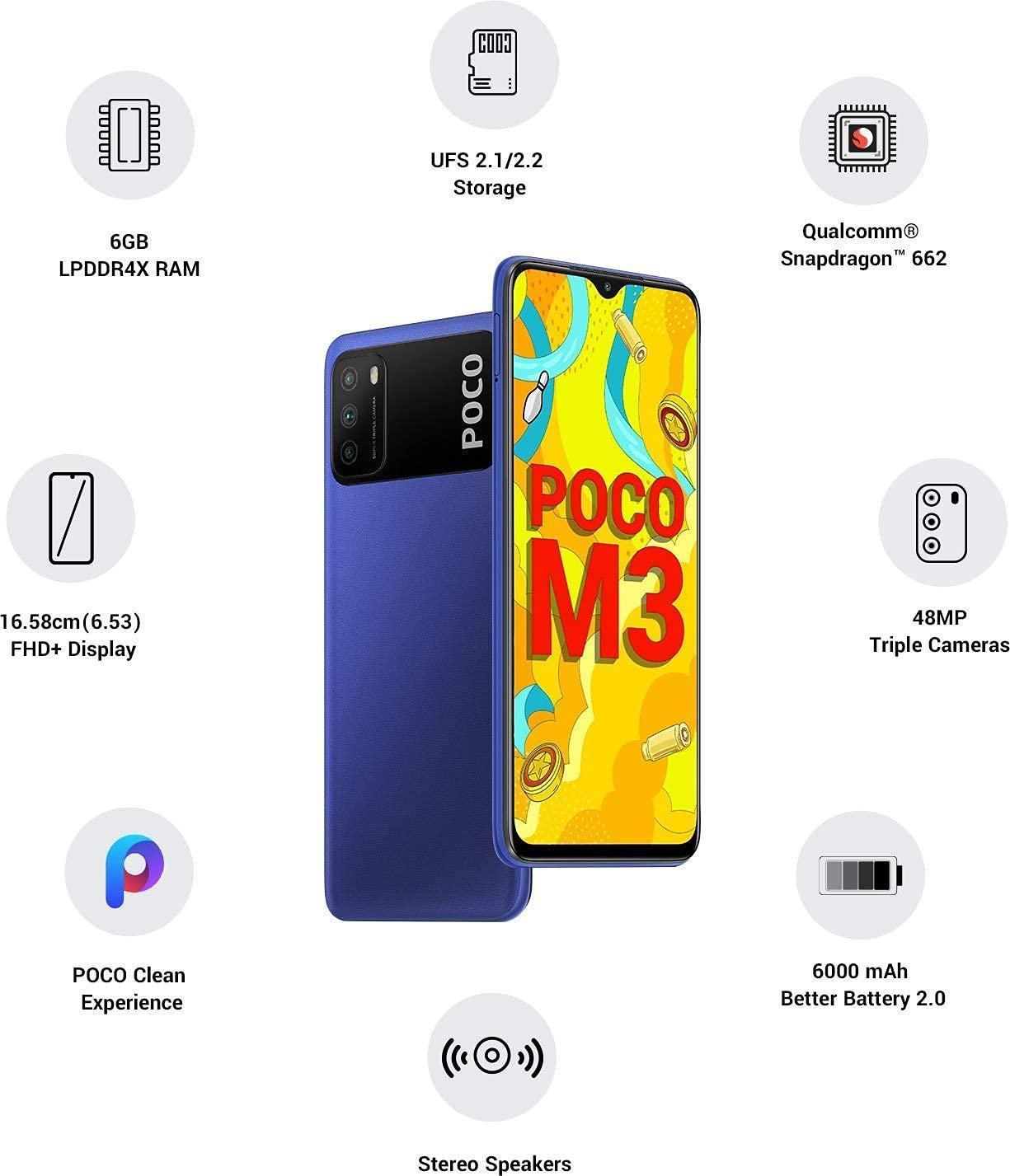 (Refurbished) POCO M3 (Cool Blue, 6GB RAM, 64GB Storage) - Image 7