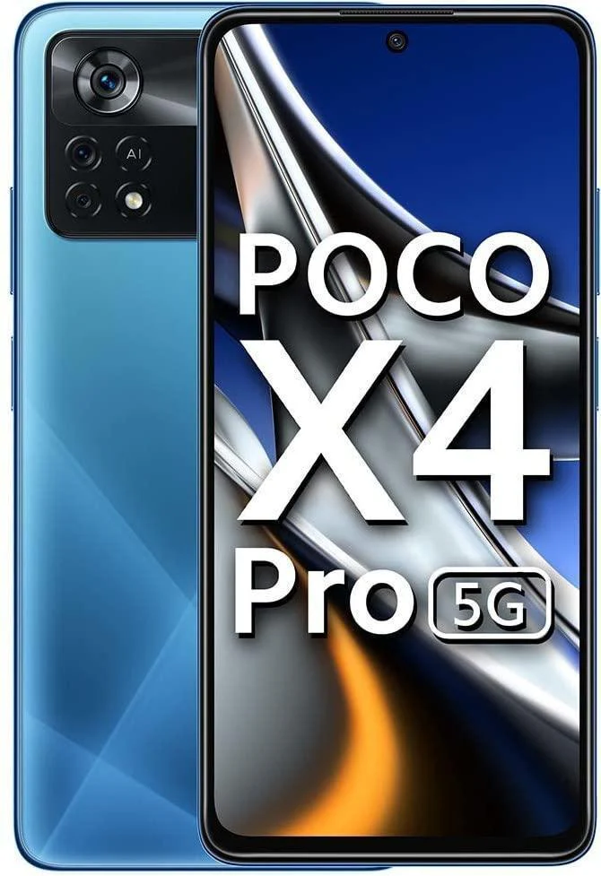 (Refurbished) POCO X4 Pro 5G (Laser Blue, 6GB RAM 128GB Storage)