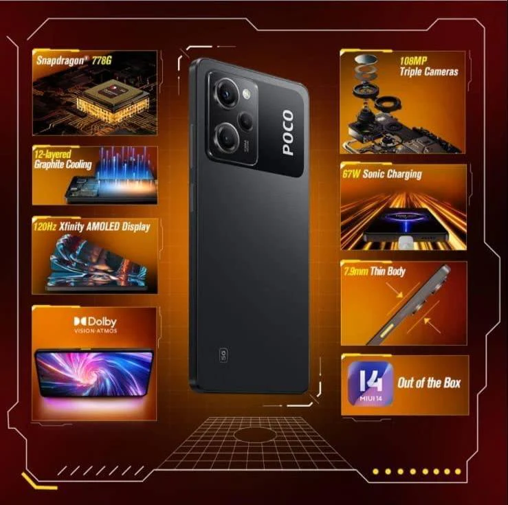 (Refurbished) POCO X5 Pro 5G (Astral Black, 256 GB) (8 GB RAM) - Image 6