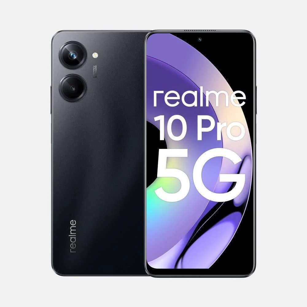 (Refurbished) realme 10 Pro 5G (Dark Matter, 6GB RAM, 128GB Storage)