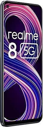(Refurbished) realme 8 5G (4 GB RAM, 128GB ROM) (Supersonic Black) - Image 4
