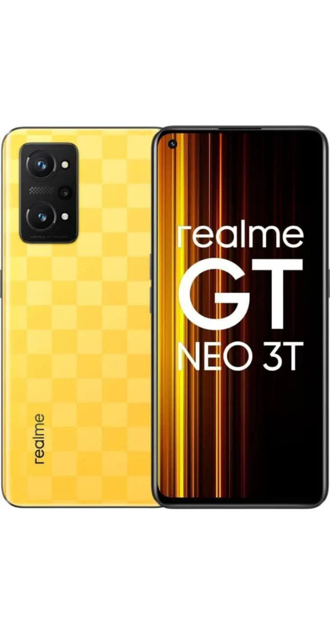 (Refurbished) realme GT Neo 3T (Dash Yellow, 128 GB) (8 GB RAM)