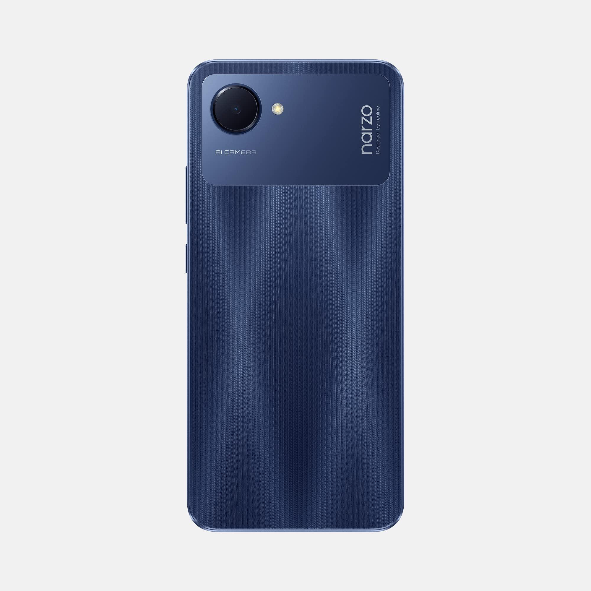 (Refurbished) Realme Narzo 50i Prime (Dark Blue,4GB RAM, 64GB Storage) - Image 3