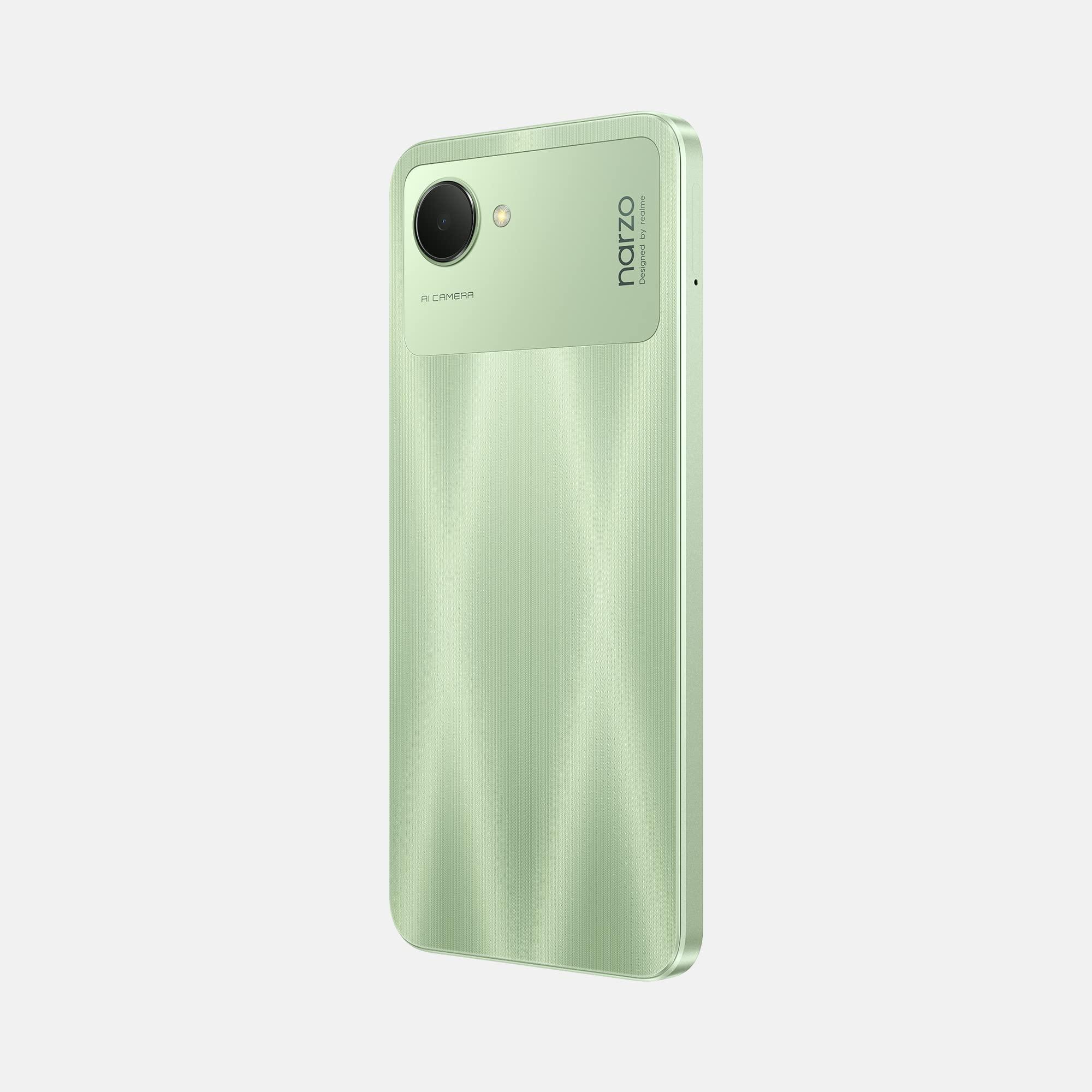 (Refurbished) Realme Narzo 50i Prime (Mint Green,3GB RAM, 32GB Storage) - Image 3