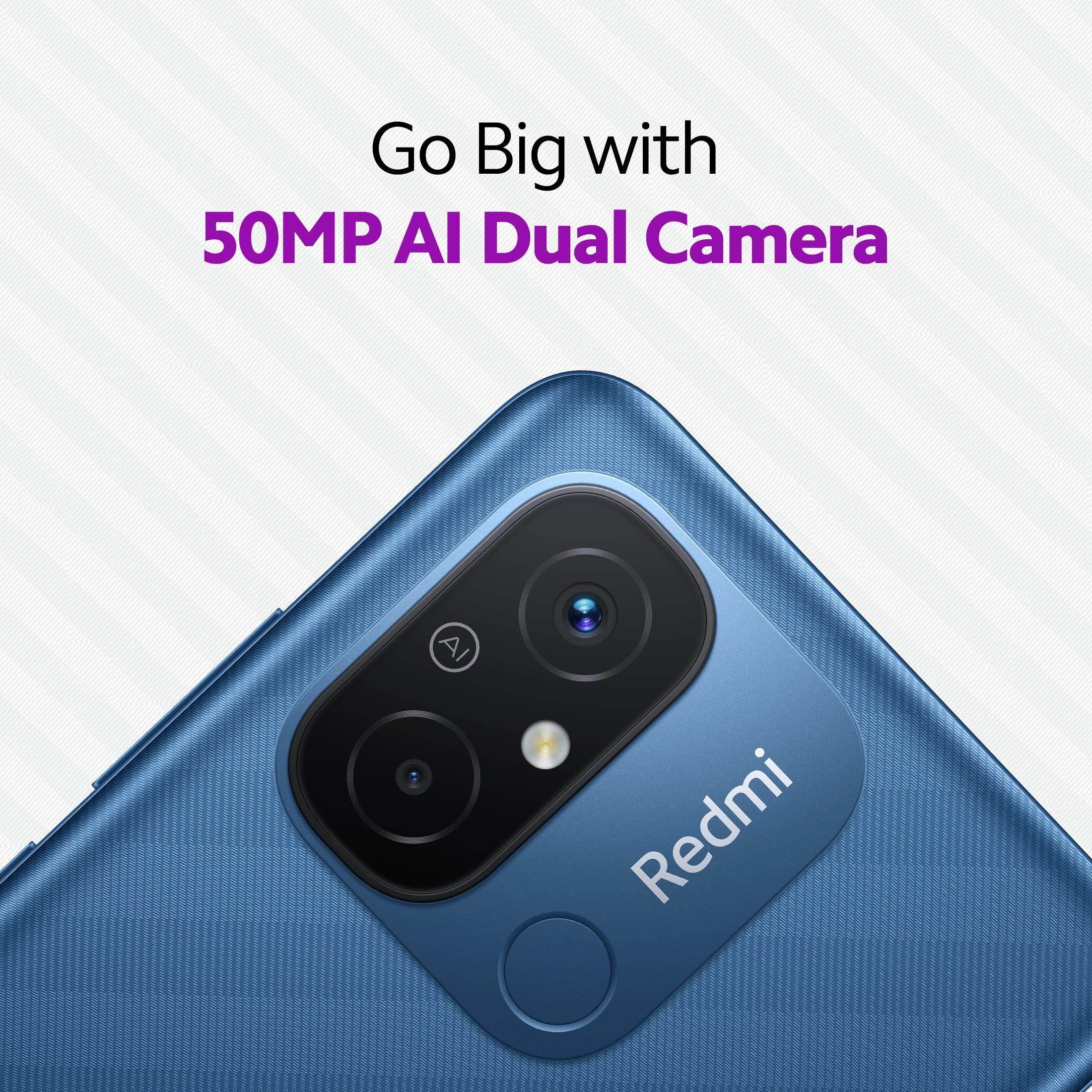 (Refurbished) Redmi 12C (Royal Blue, 4GB RAM, 64GB Storage) | High Performance Mediatek Helio G85 | Big 17cm(6.71) HD+ Display with 5000mAh(typ) Battery - Image 2