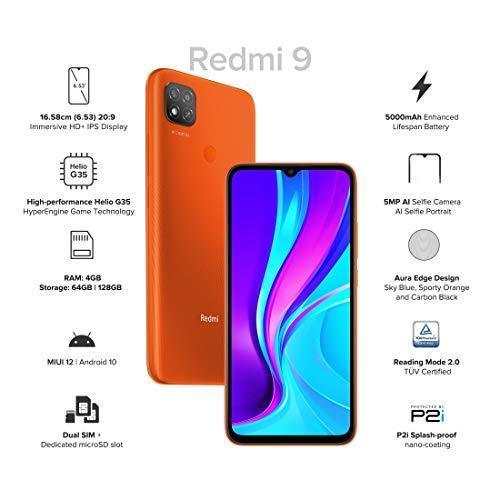 (Refurbished) Redmi 9 (Sky Blue, 4GB RAM, 64GB Storage) | 3 Months No Cost EMI on BFL - Image 7