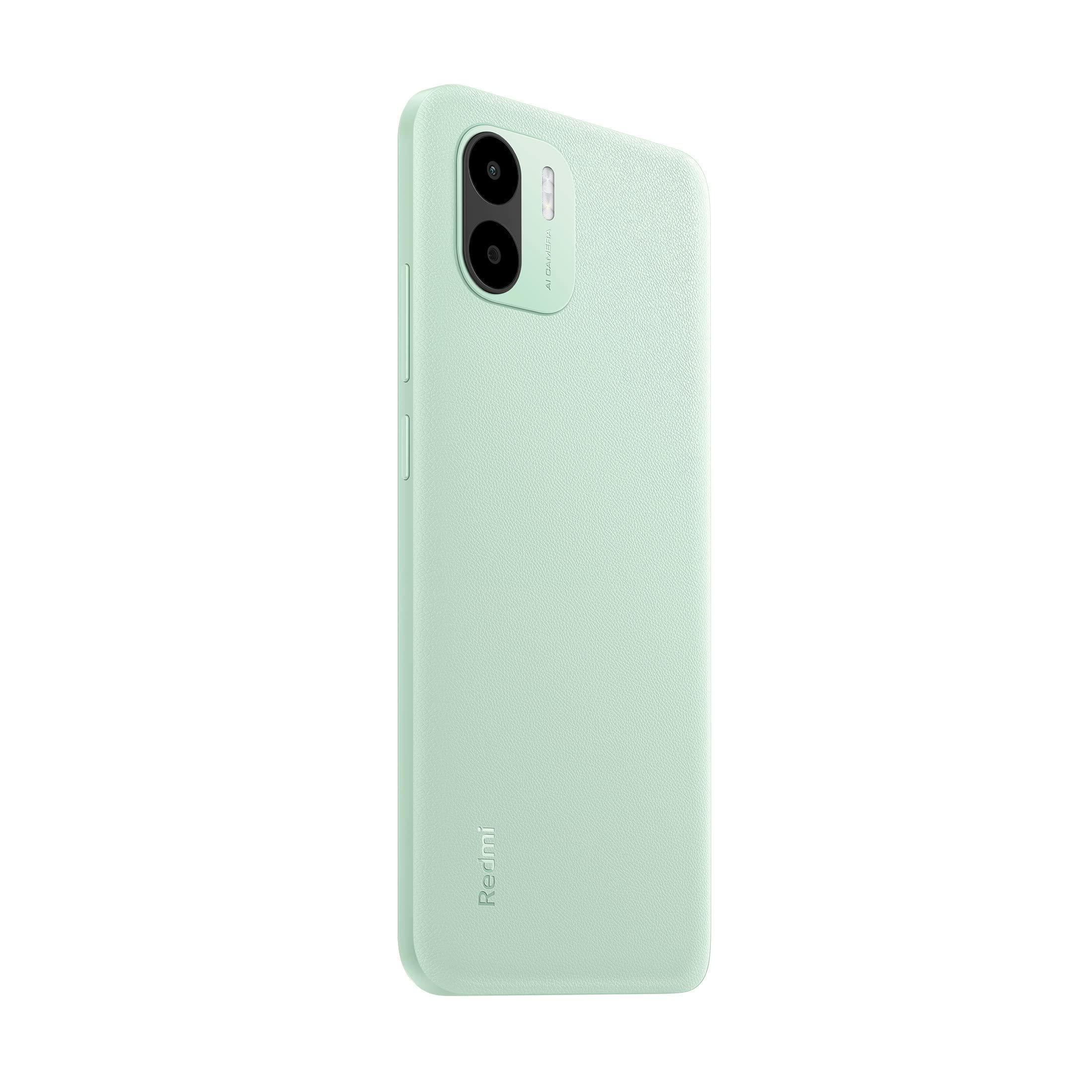 (Refurbished) Redmi A1 (Light Green, 2GB RAM 32GB ROM) | Segment Best AI Dual Cam | 5000mAh Battery | Leather Texture Design | Android 12 - Image 2