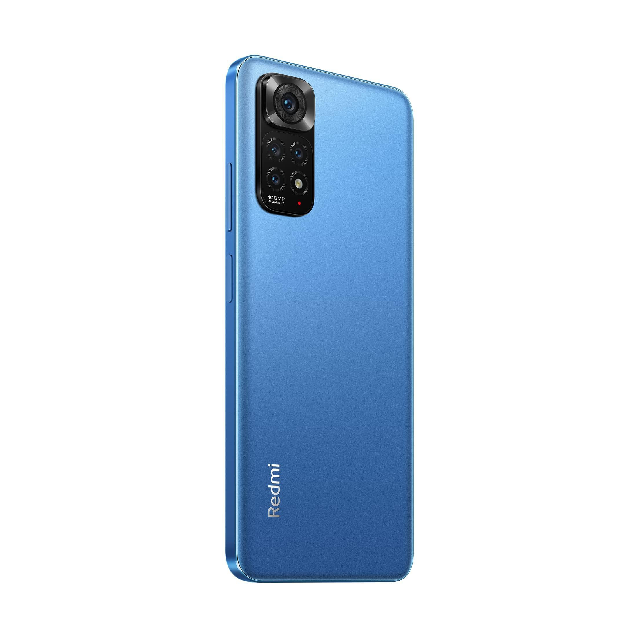 (Refurbished) Redmi Note 11S (Horizon Blue, 6GB RAM, 128GB Storage)|108MP AI Quad Camera | 90 Hz FHD+ AMOLED Display | 33W Charger Included - Image 2