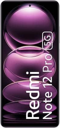 (Refurbished) Redmi Note 12 Pro 5G (Stardust Purple, 8GB RAM, 128GB Storage)