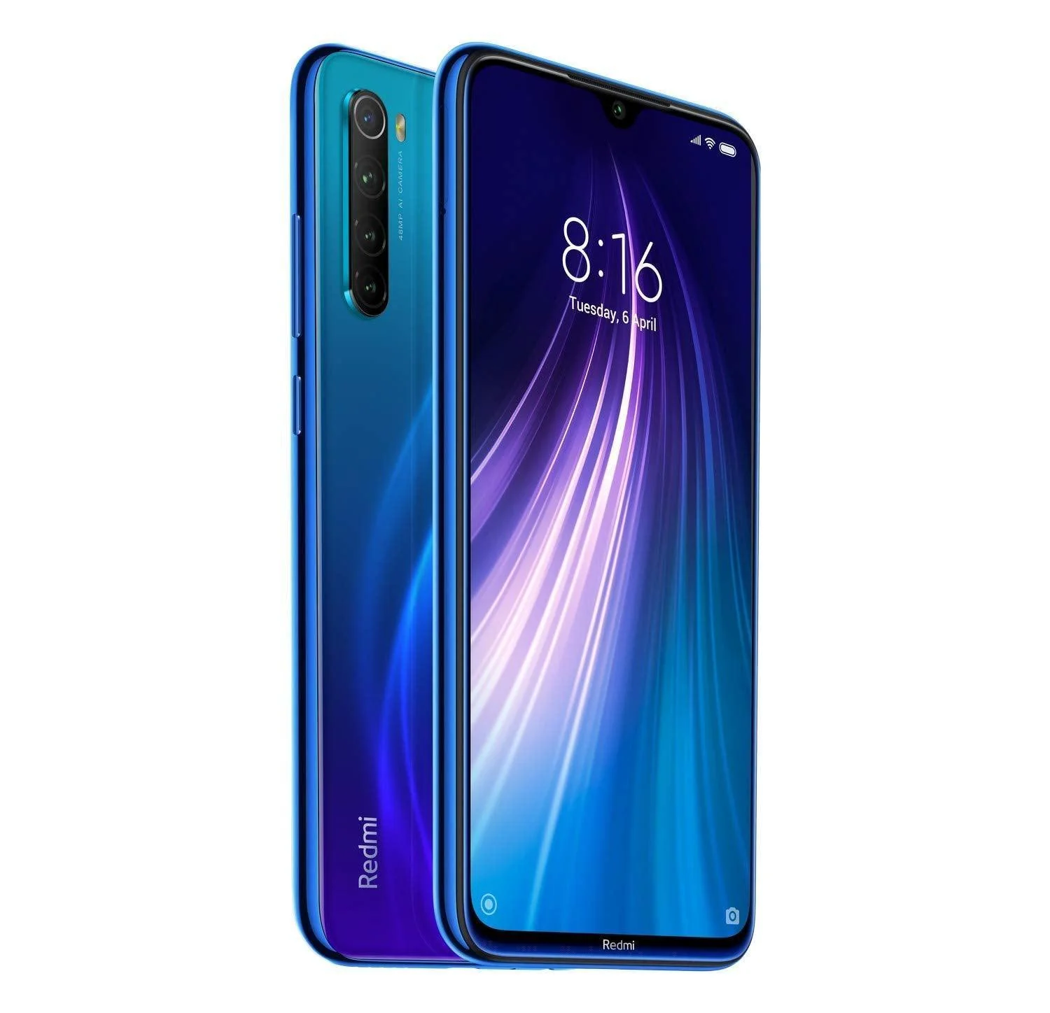 (Refurbished) Redmi Note 8 (Neptune Blue, 4GB RAM, 64GB Storage) - Image 2