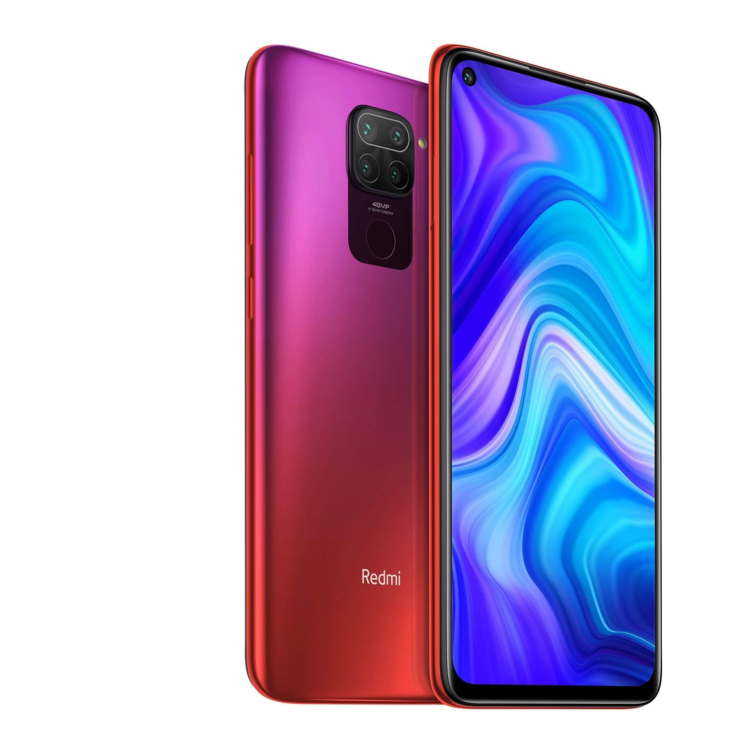 (Refurbished) Redmi Note 9 (Scarlet Red, 4GB RAM, 64GB Storage) - 48MP Quad Camera & Full HD+ Display - - Image 2