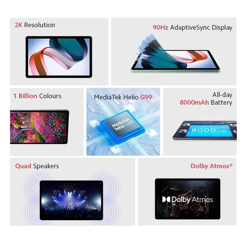 (Refurbished) Redmi Pad | MediaTek Helio G99 | 26.95cm (10.61 inch) 2K Resolution & 90Hz Refresh Rate Display - Image 8