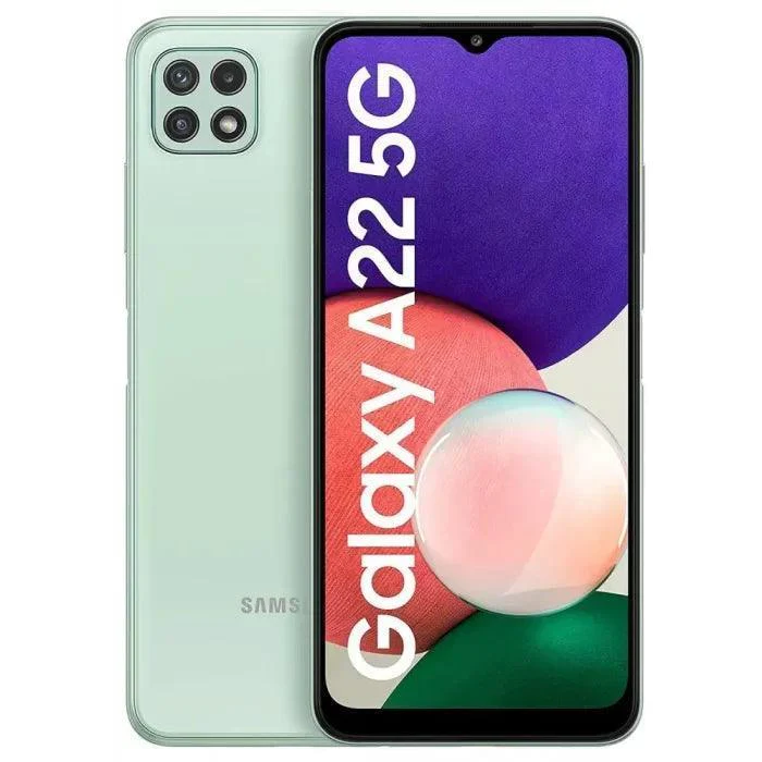 SAMSUNG Galaxy A22 5G (Gray, 128 GB) (6 GB RAM) Refurbished