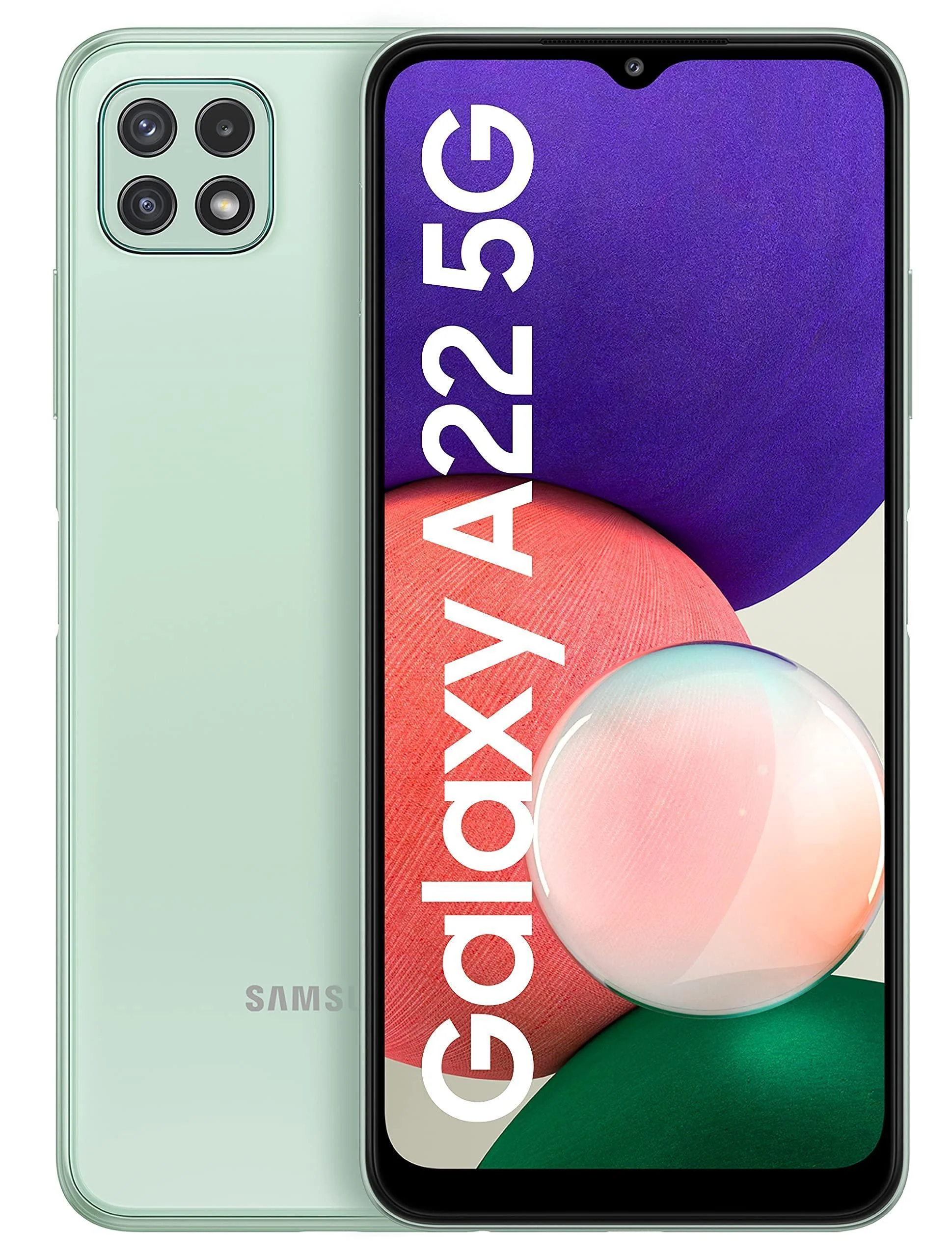 (Refurbished) Samsung Galaxy A22 5G (Mint, 6GB RAM, 128GB Storage)