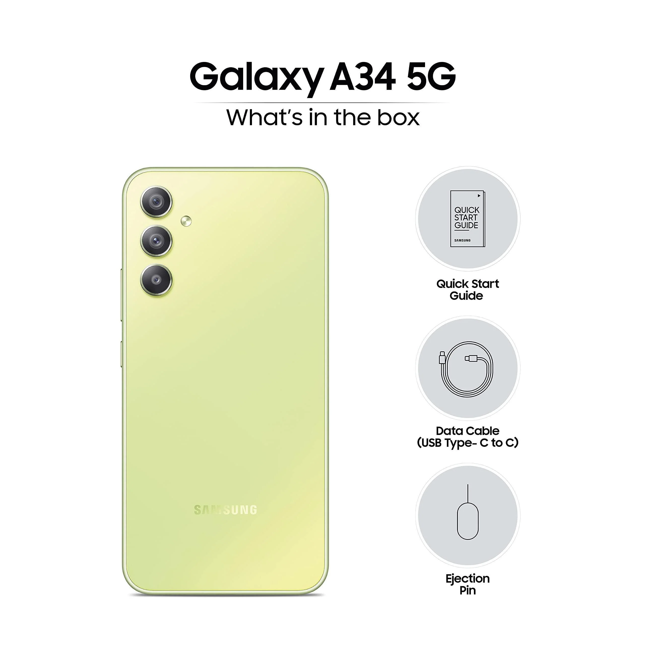 (Refurbished) Samsung Galaxy A34 5G (Awesome Lime, 8GB, 256GB Storage) | 48 MP No Shake Cam (OIS) | IP67 - Image 7
