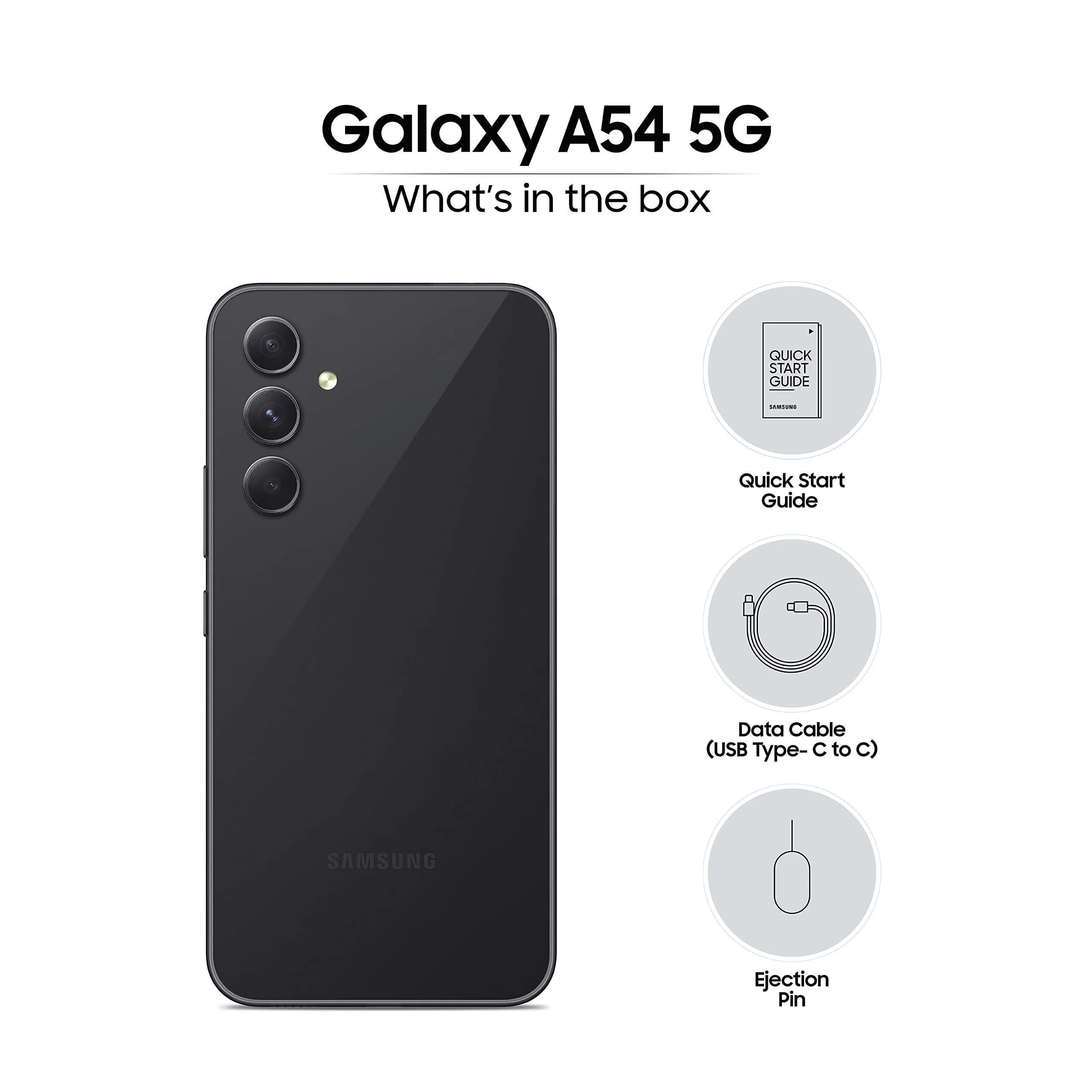 (Refurbished) Samsung Galaxy A54 5G (Awesome Graphite, 8GB, 256GB Storage) - Image 7