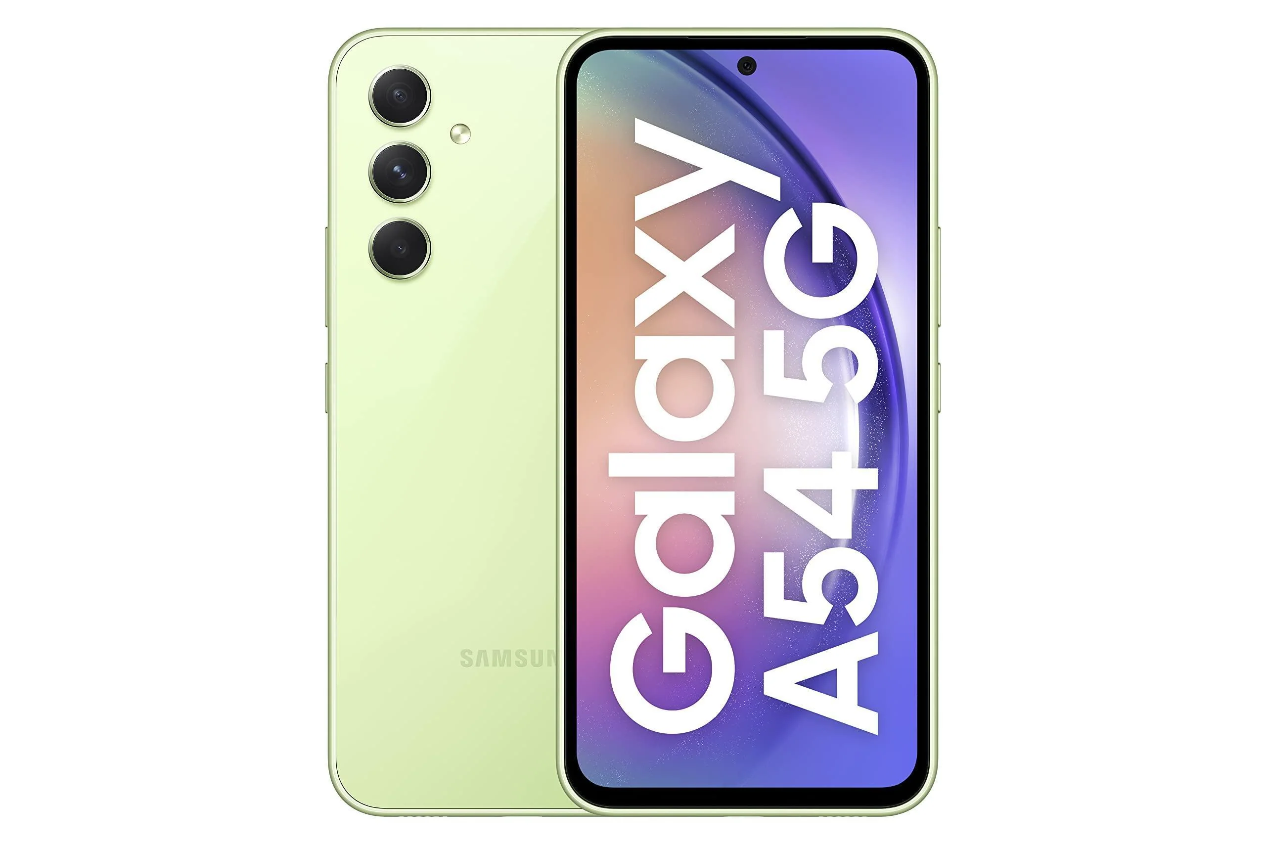 (Refurbished) Samsung Galaxy A54 5G (Awesome Lime, 8GB, 256GB Storage) | 50 MP No Shake Cam (OIS) | IP67 | Gorilla Glass 5 | Voice Focus | Travel Adapter to be Purchased Separately