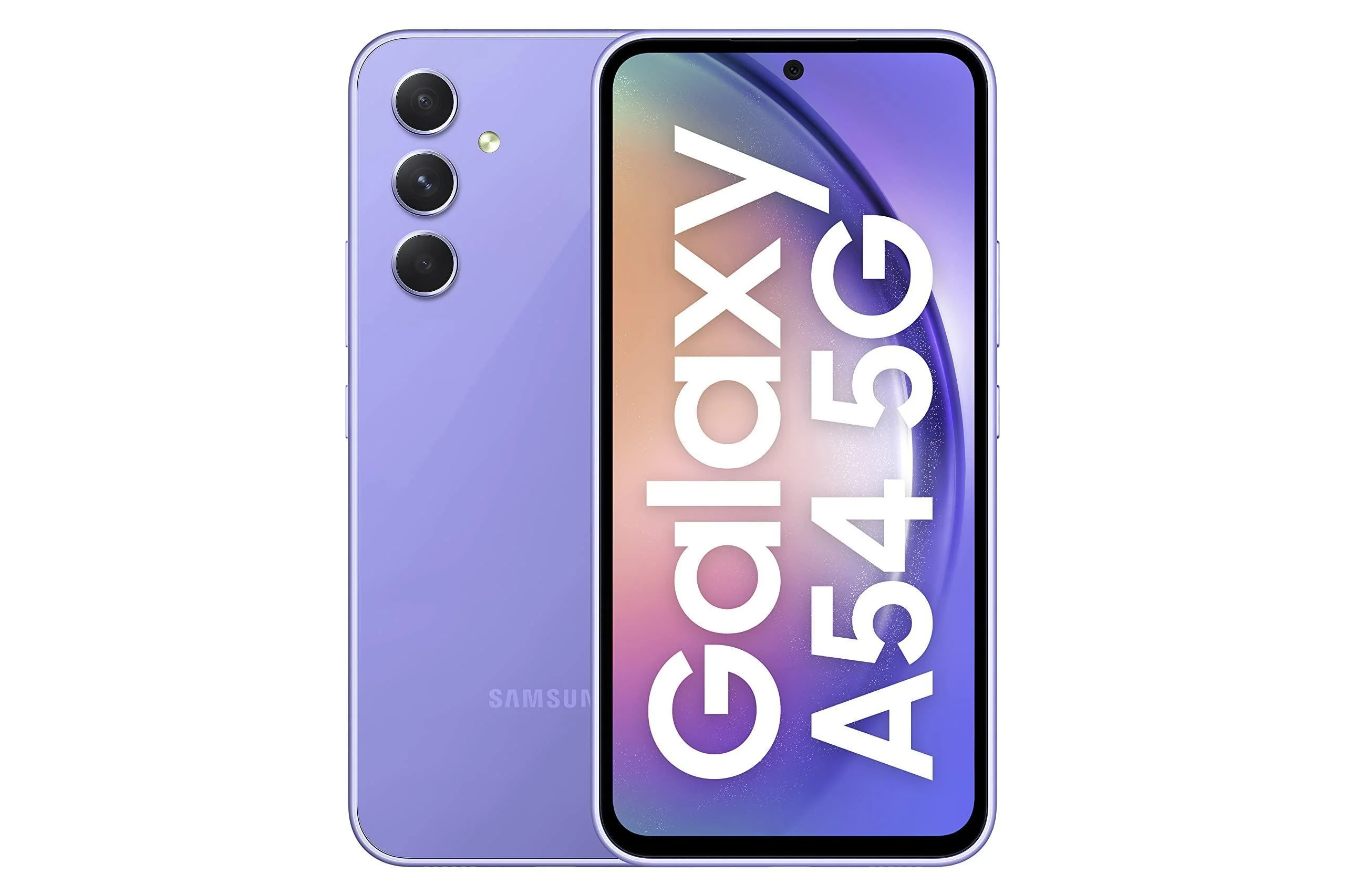 (Refurbished) Samsung Galaxy A54 5G (Awesome Violet, 8GB, 256GB Storage) | 50 MP No Shake Cam (OIS) | IP67 | Gorilla Glass 5 | Voice Focus | Travel Adapter to be Purchased Separately