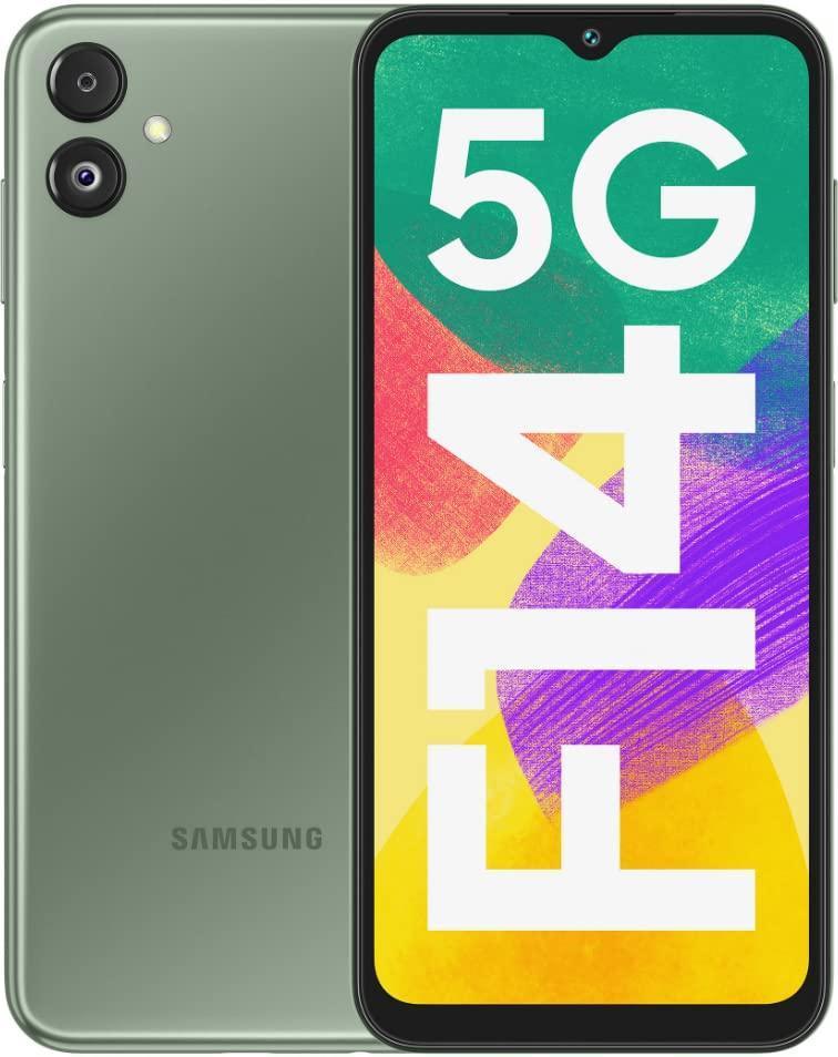 (Refurbished) Samsung Galaxy F14 5G (Goat Green, 6GB RAM 128GB Storage)