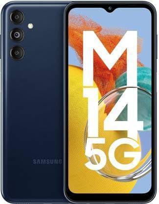 (Refurbished) Samsung Galaxy M14 5G (Berry Blue, 6GB RAM, 128GB Storage)