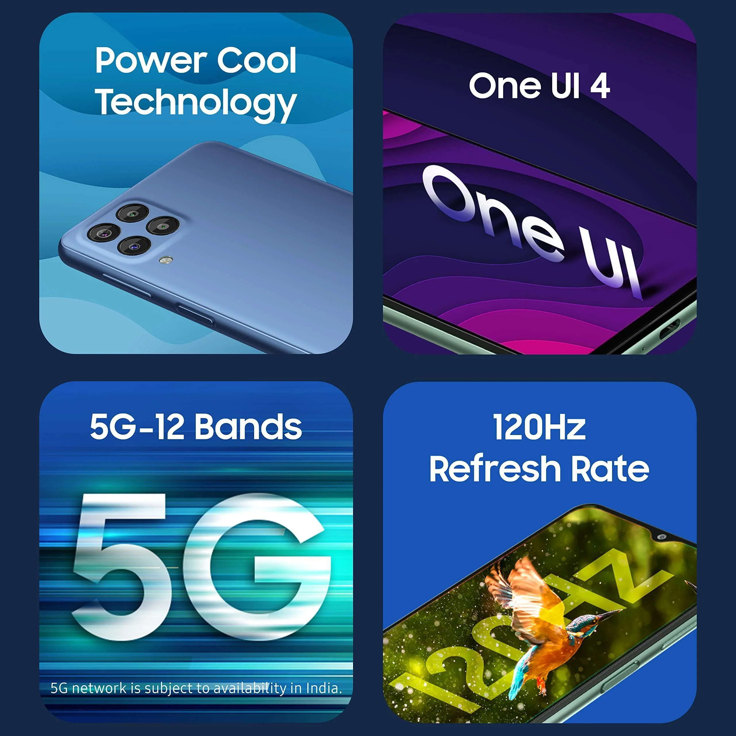 (Refurbished) Samsung Galaxy M33 5G (Mystique Green, 6GB, 128GB Storage) | 6000mAh Battery | Upto 12GB RAM with RAM Plus | Travel Adapter to be Purchased Separately - Image 6