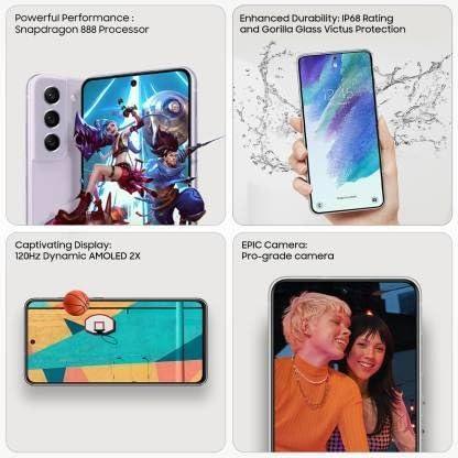 (Refurbished) Samsung Galaxy S21 FE 5G with Snapdragon 888 (Navy, 128 GB) (8 GB RAM) - Image 6
