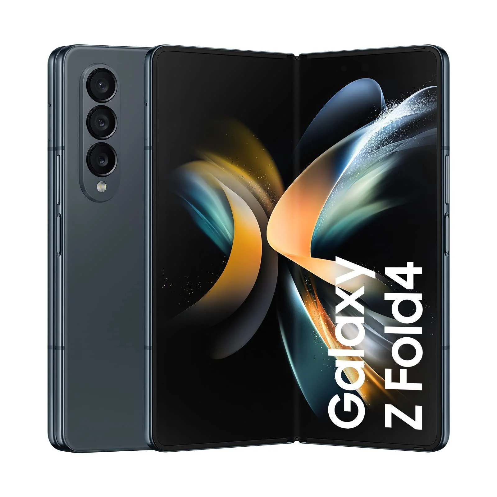 (Refurbished) Samsung Galaxy Z Fold4 5G (Graygreen, 12GB RAM, 512GB Storage)
