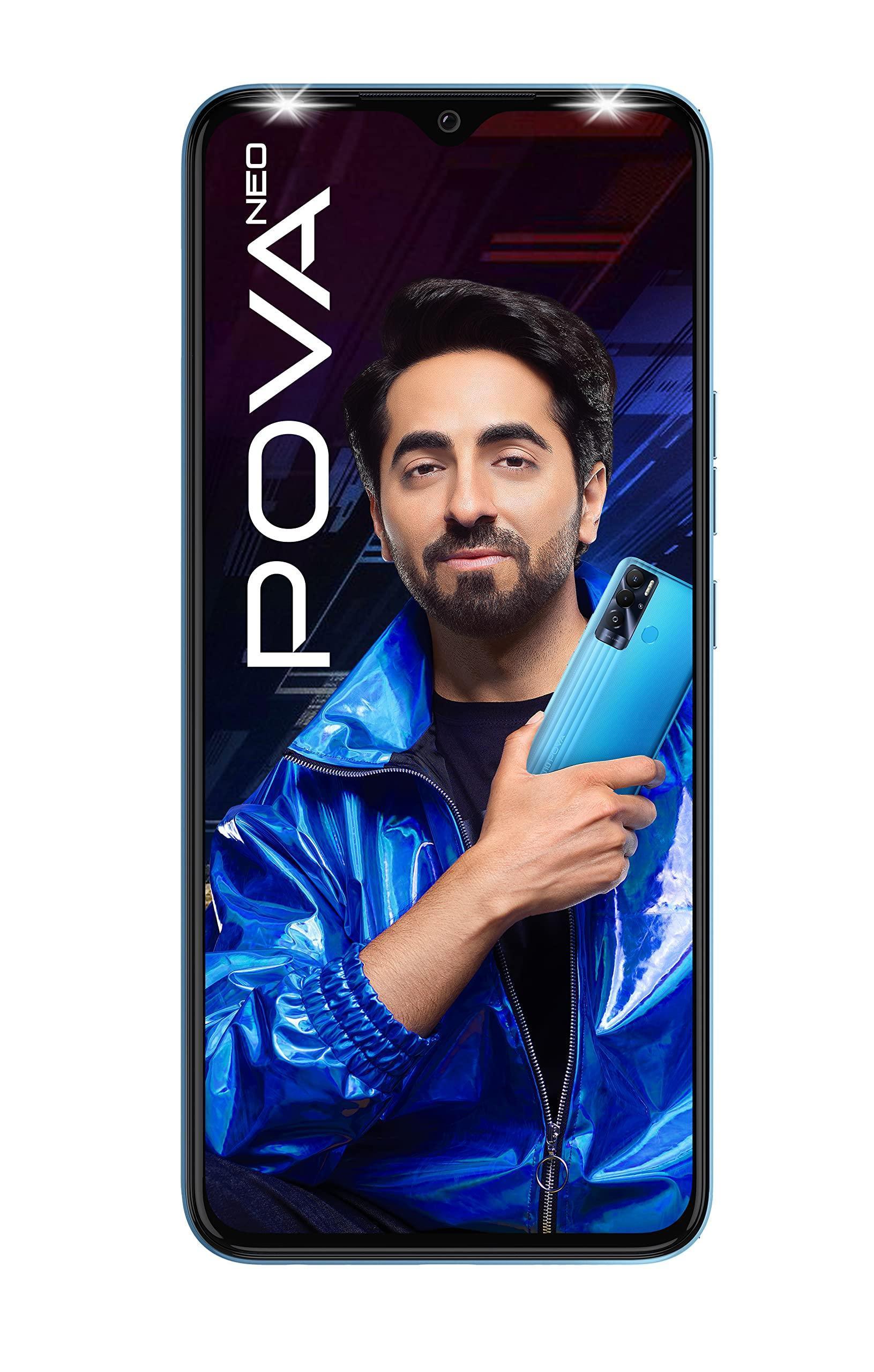 (Refurbished) Tecno POVA Neo (Geek Blue, 6GB RAM, 128GB Storage) | 6000mAh Battery |6.82 inch HD+Display | DTS Sound - Image 6