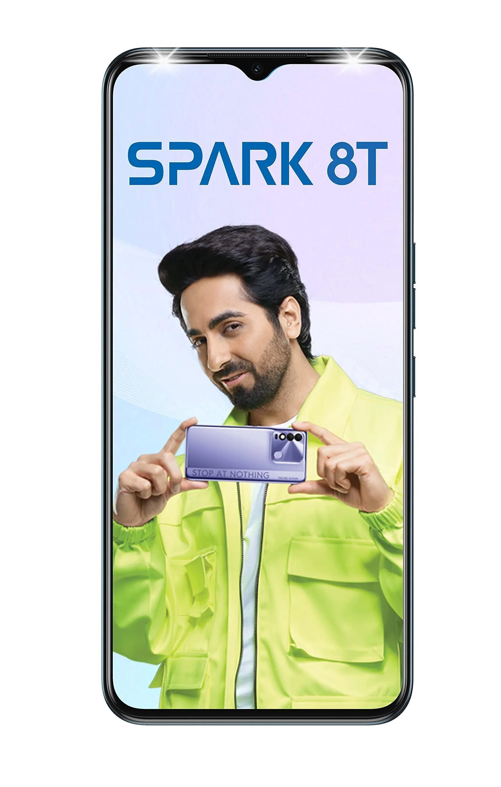 (Refurbished) Tecno Spark 8T (Atlantic Blue,4GB RAM, 64GB Storage)| 50MP AI Camera | 6.6" FHD+Display | - Image 3