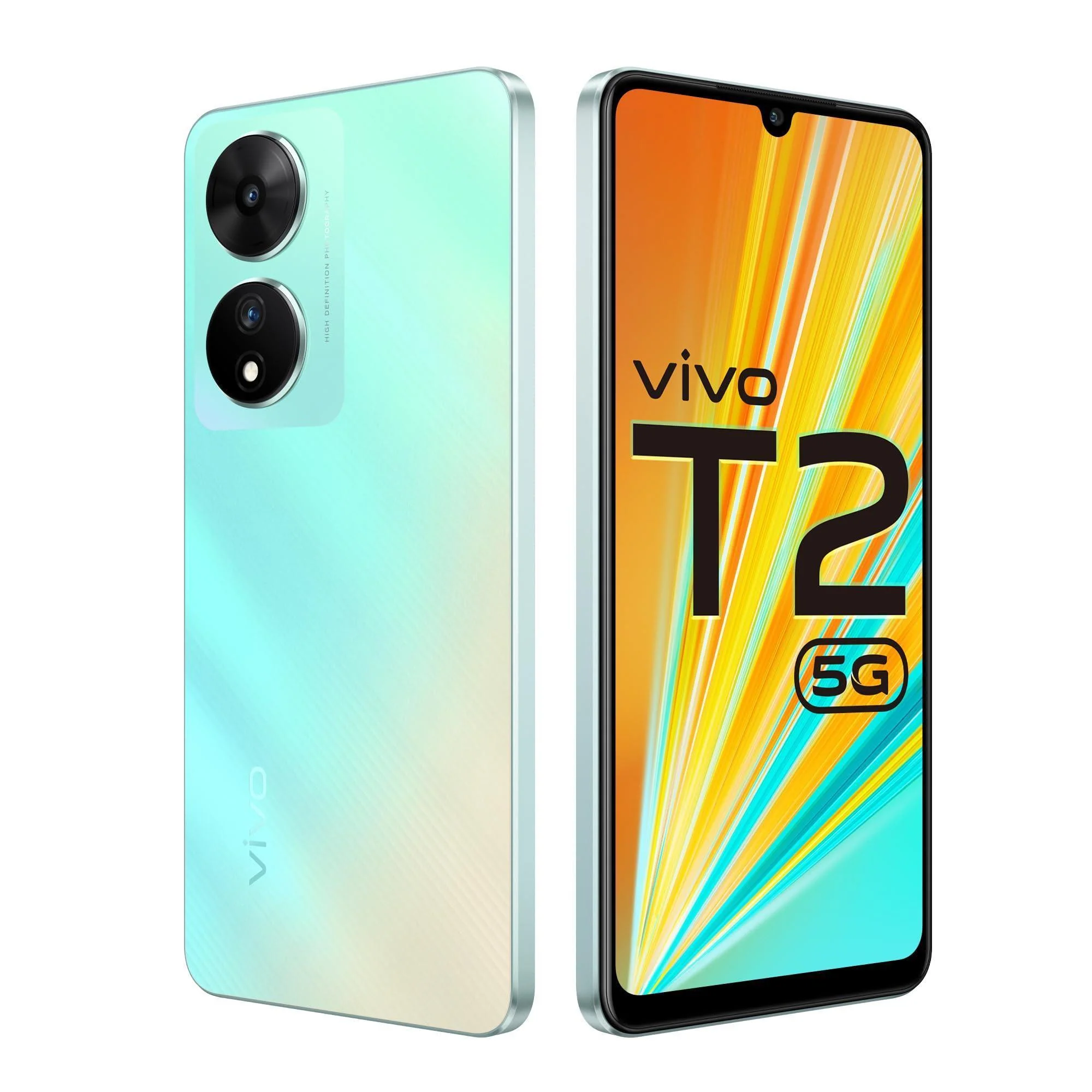 (Refurbished) Vivo T2 5G (Nitro Blaze, 128 GB) (6 GB RAM) - Image 3