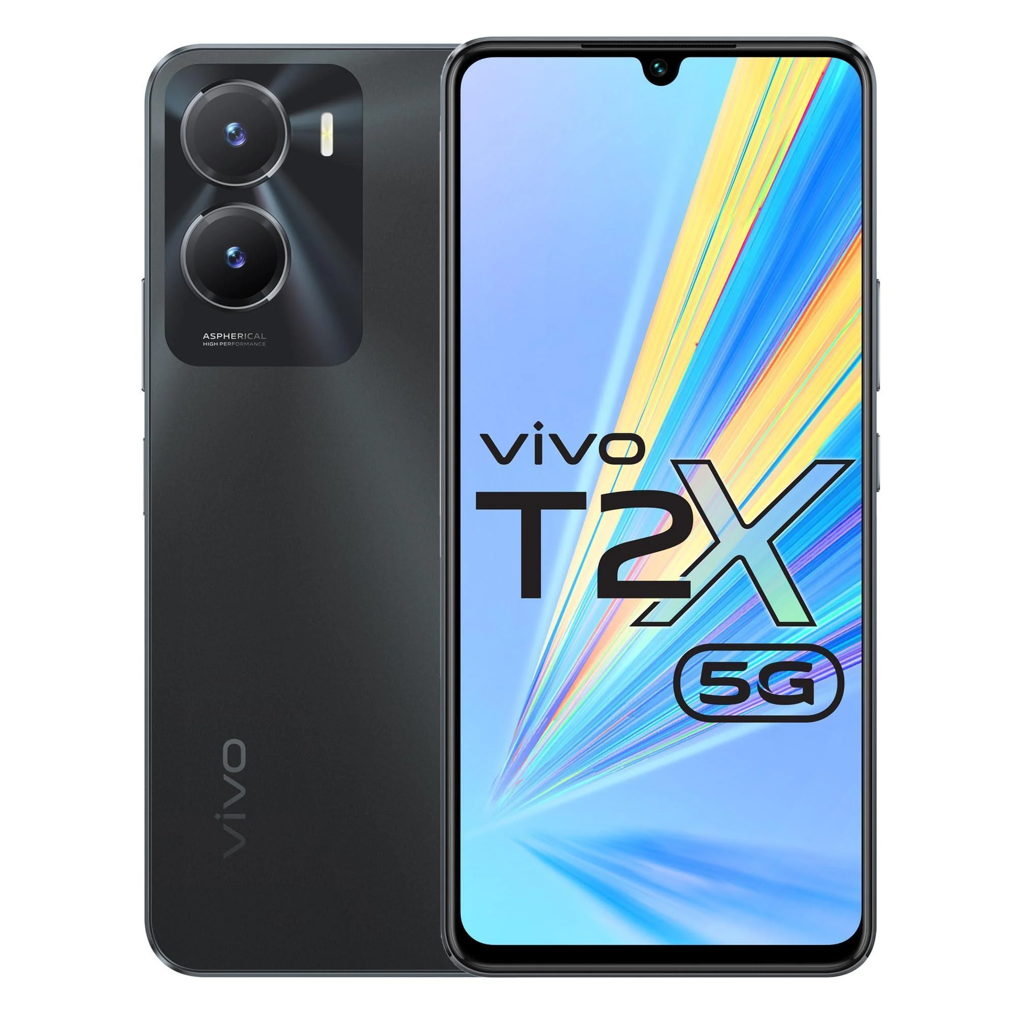 (Refurbished) Vivo T2x 5G (Glimmer Black, 128 GB) (4 GB RAM)