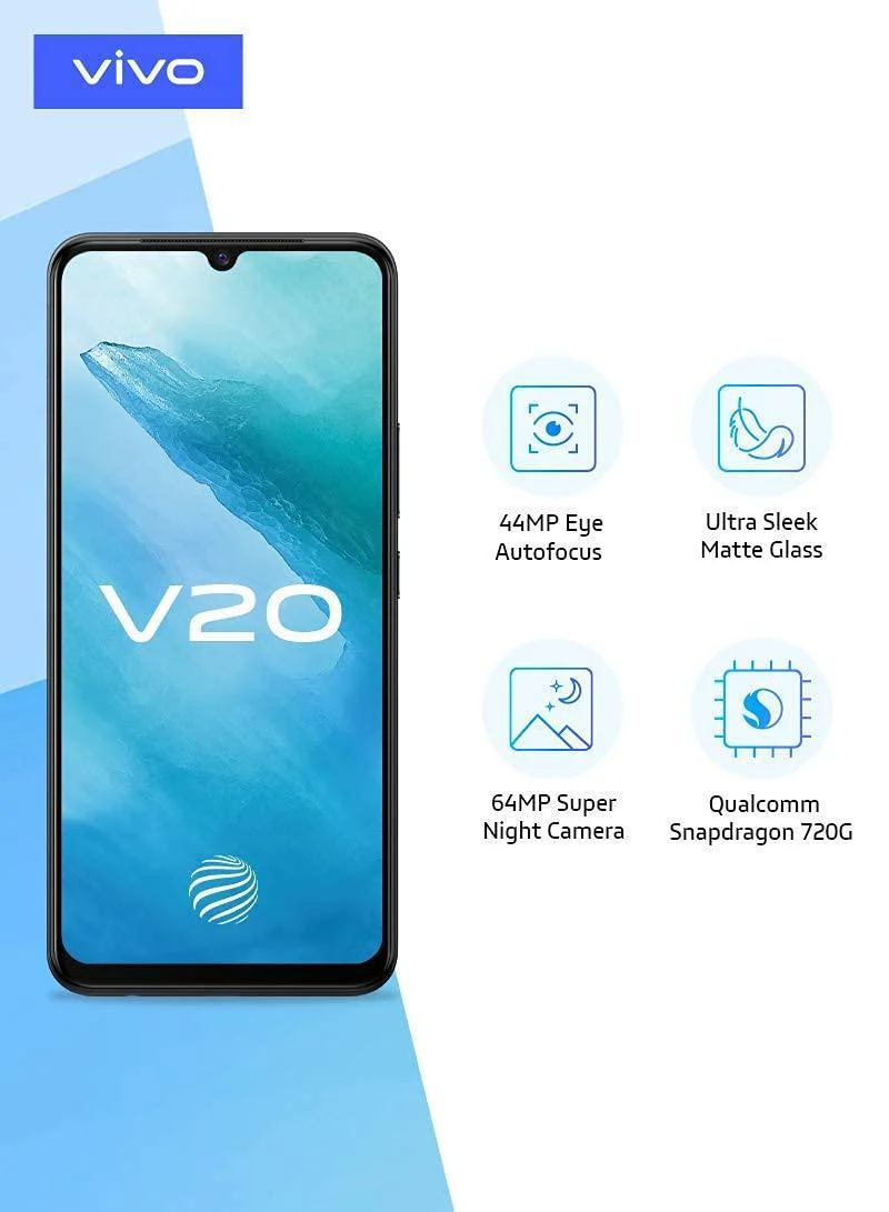 (Refurbished) Vivo V20 (Sunset Melody, 8GB RAM, 128GB Storage) with No Cost EMI/Additional Exchange Offers - Image 6