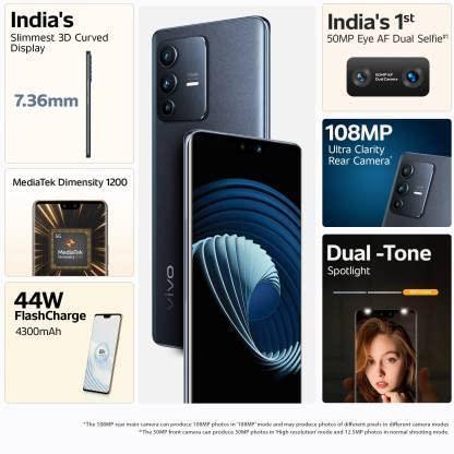 (Refurbished) Vivo V23 Pro 5G (Stardust Black, 12GB RAM, 256GB Storage) - Image 5