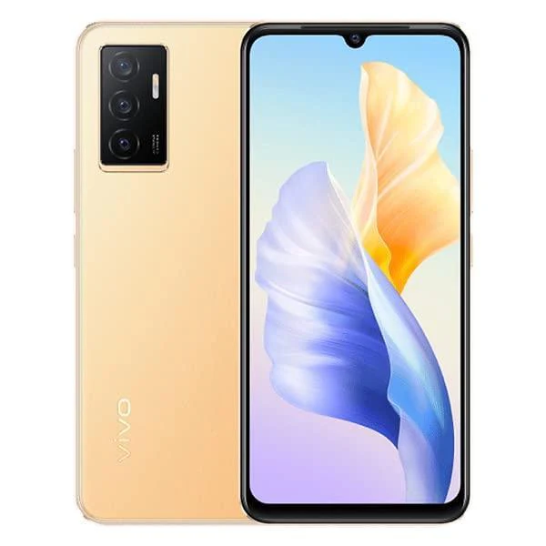 (Refurbished) Vivo V23e 5G (128, 8GB Sunshine Gold, New) - Image 2
