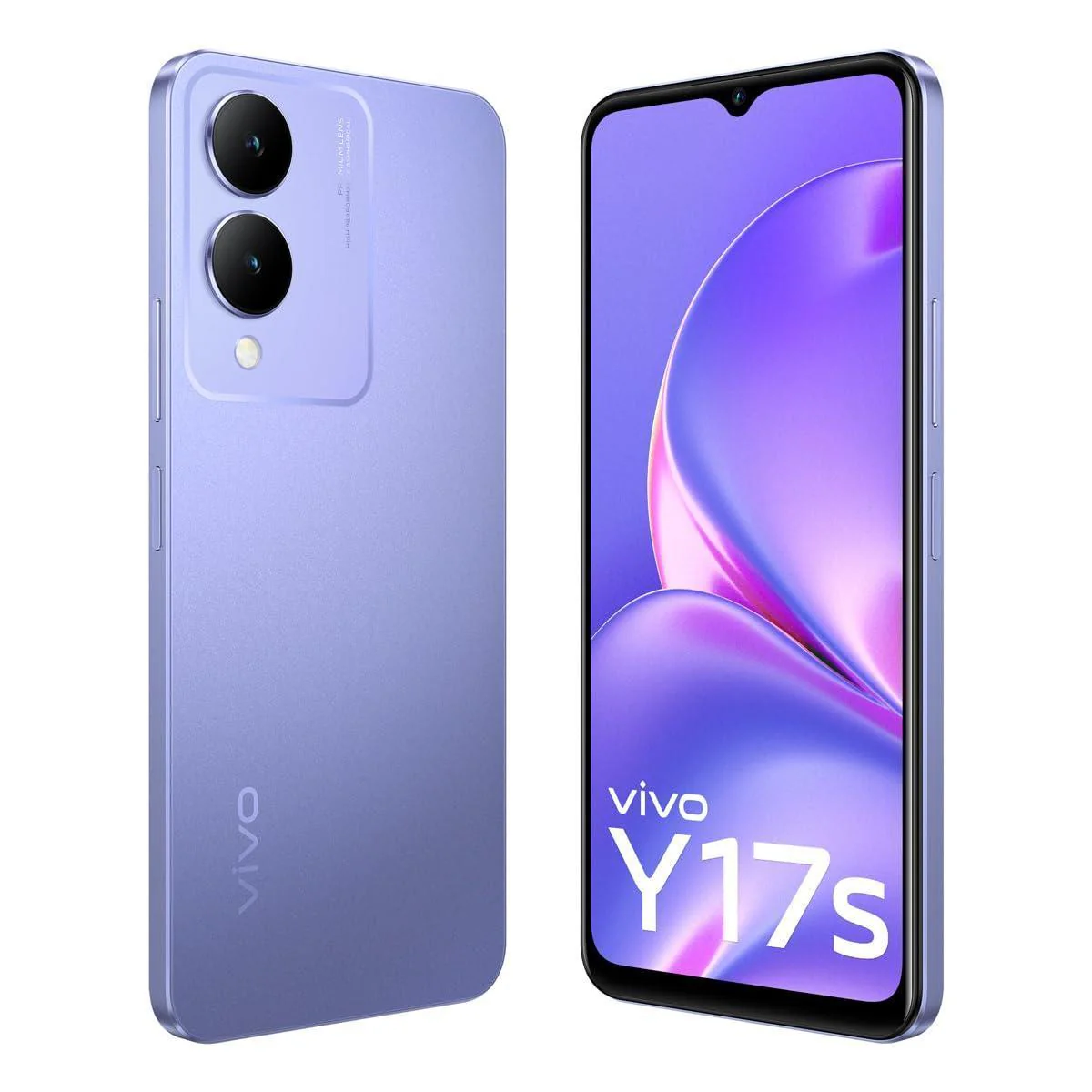 (Refurbished) vivo Y17s (Glitter Purple, 4GB RAM, 128GB Storage) with No Cost EMI/Additional Exchange Offers