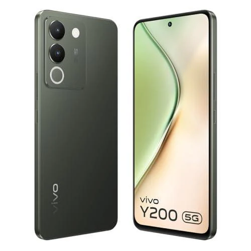 (Refurbished) vivo Y200 5G (Jungle Green, 8GB RAM, 128GB Storage)